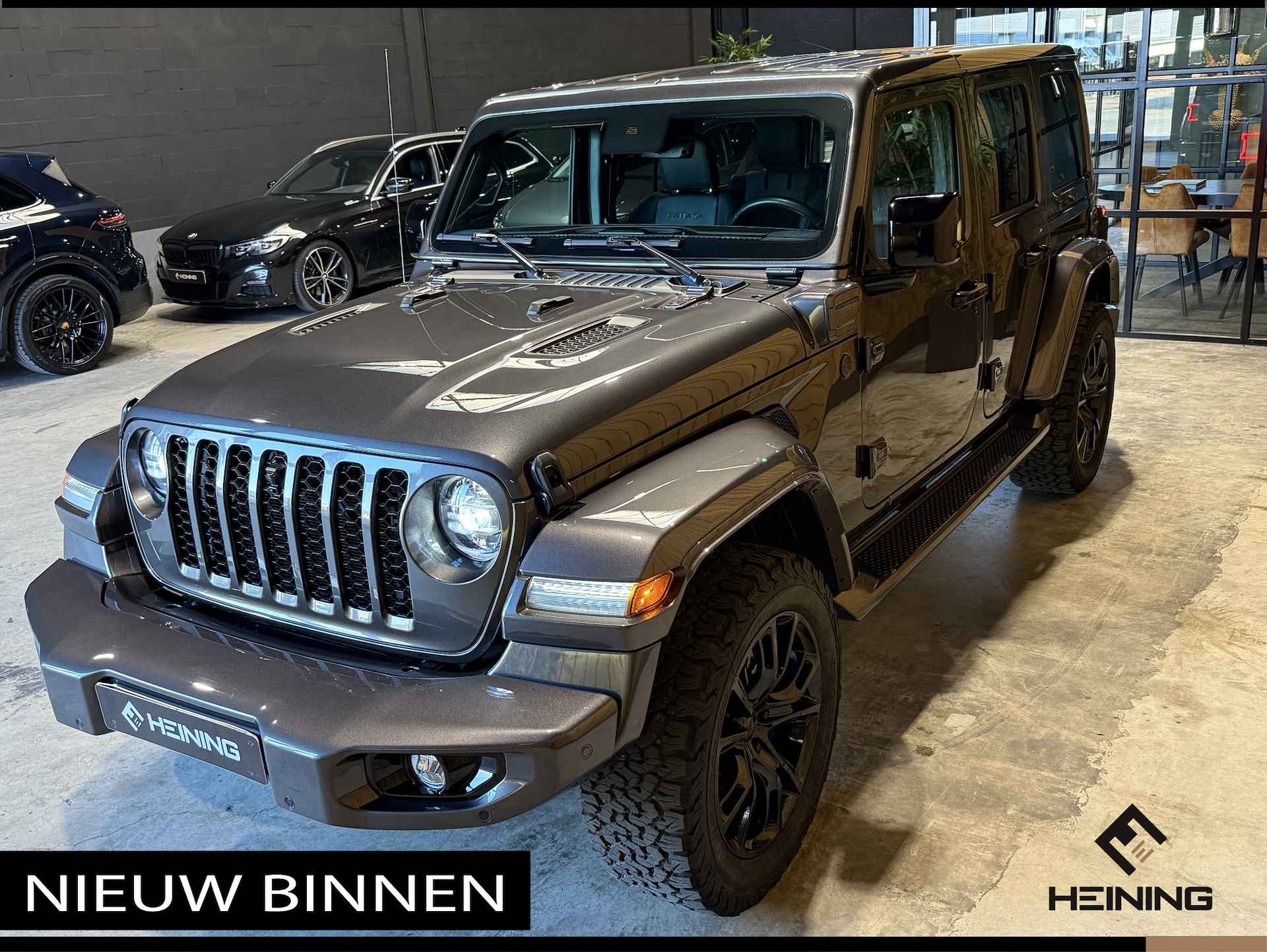 Jeep Wrangler Unlimited 4xe 380 Sahara. 20 inch. Leer. Navi. Hollandse auto met NAP - 45/56