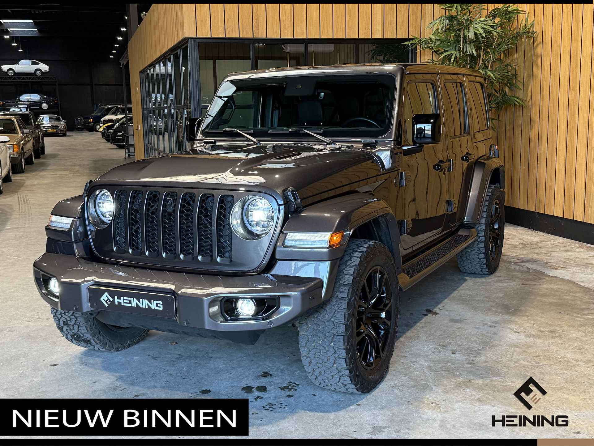 Jeep Wrangler Unlimited 4xe 380 Sahara. 20 inch. Leer. Navi. Hollandse auto met NAP - 51/56