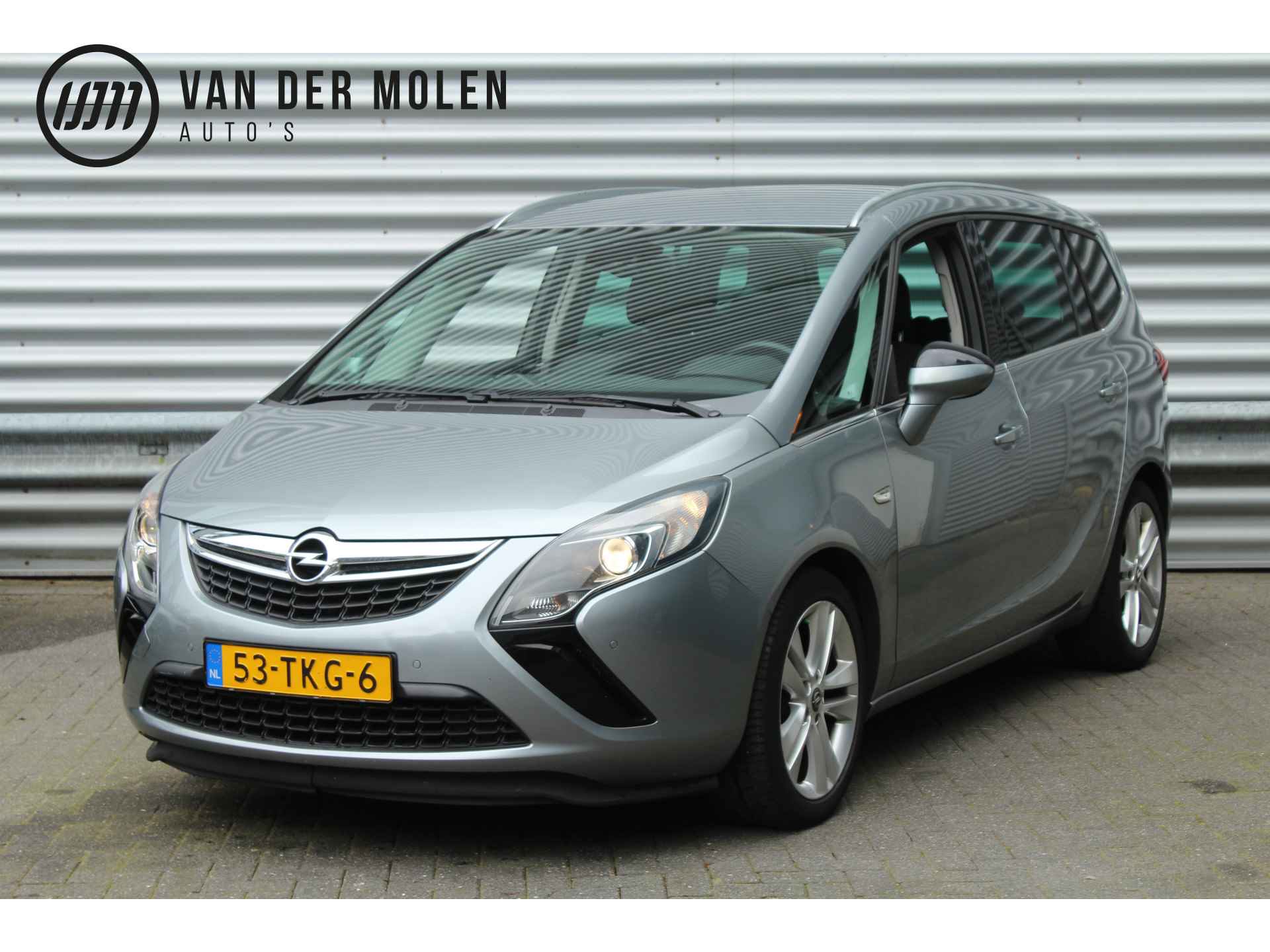 Opel Zafira Tourer 1.4 120pk Edition NL-Auto NAP Clima Cruise Navi PDC 18"LMV Dakreling - 1/34