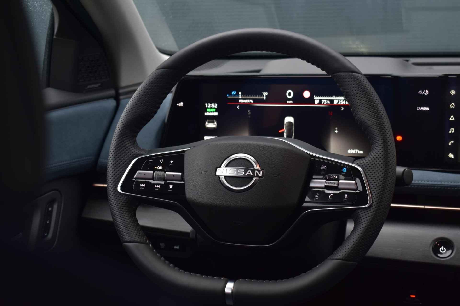 Nissan Ariya e-4ORCE Evolve+ 91 kWh 395pk | Schuif/kanteldak | Leder | Draadloze Apple Carplay & Android Auto | Elektrisch Verstelbare Stoelen | Stoel/Stuurwiel Verwarming | - 22/36