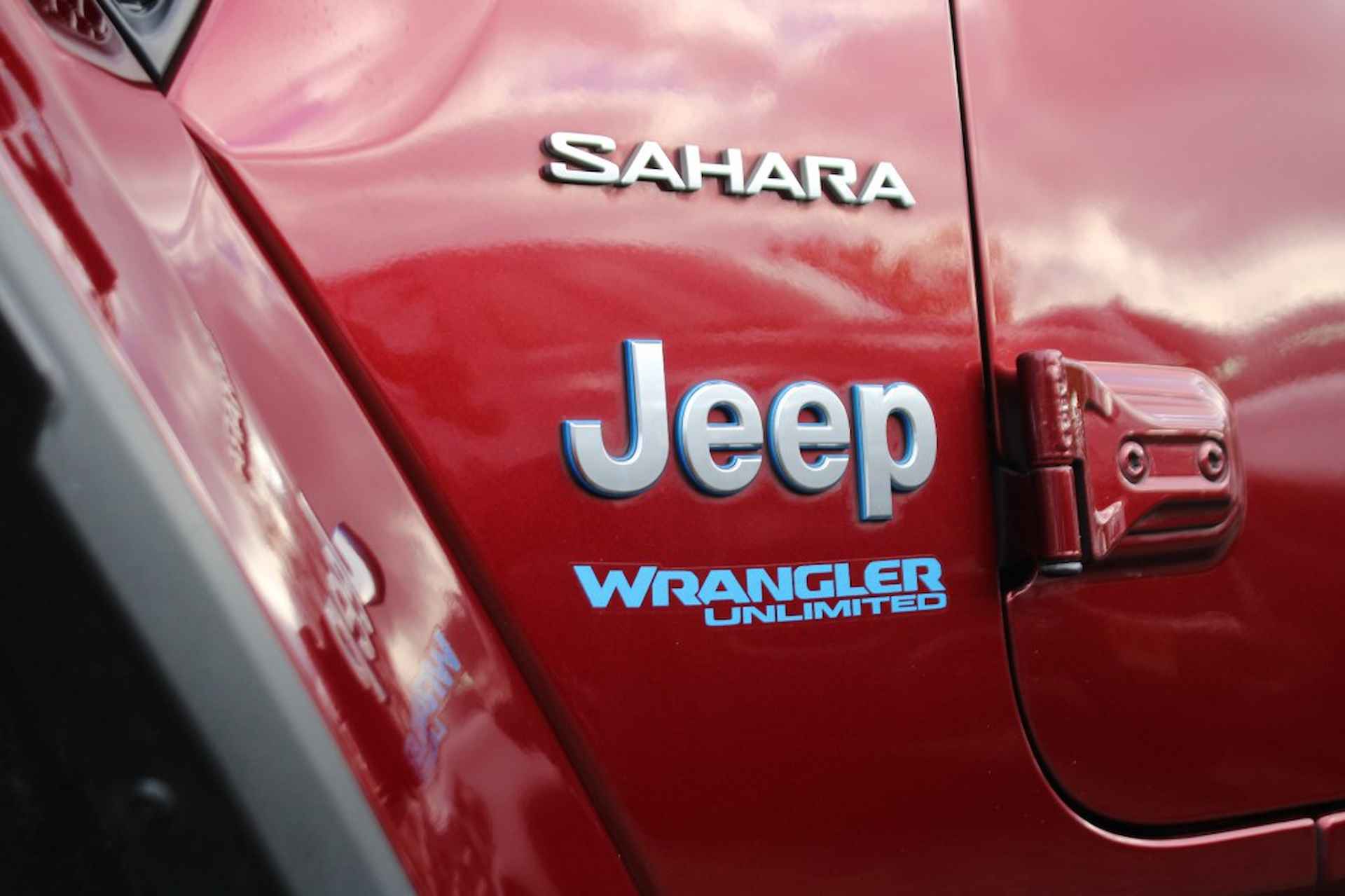 JEEP Wrangler 4XE 380 SAHARA / Plug In Hybrid / My Sky open dak 25.294KM - 46/55