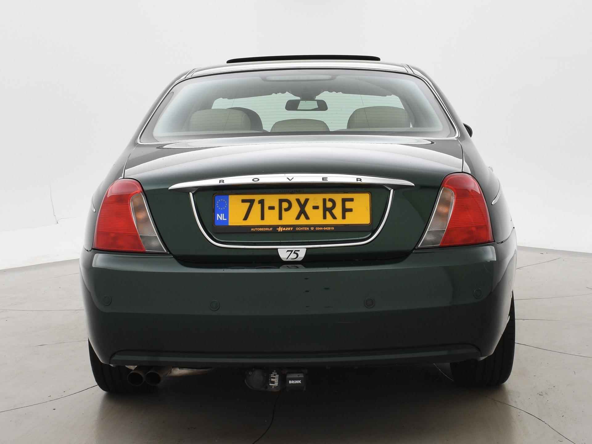 Rover 75 2.5 V6 177 PK AUT. EXECUTIVE *ORIG. NL* + SCHUIFDAK / AFN. TREKHAAK / LEDER / NAP / STOELVERW. - 8/29