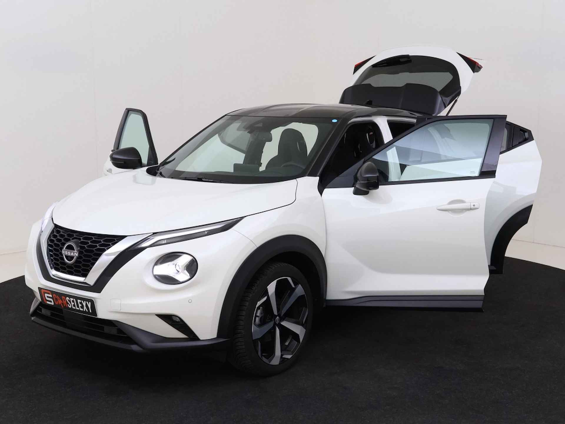 Nissan Juke 1.0 DIG-T Tekna | Automaat | Two Tone - 9/31