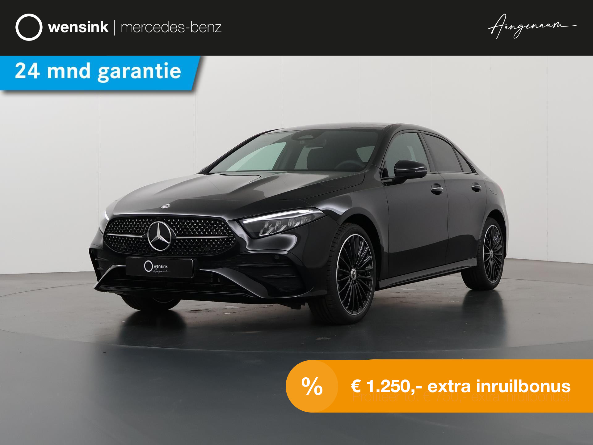 Mercedes-Benz A-klasse Limousine 250 e AMG NIGHT Star Edition | Panoramadak | Sfeerverlichting | Keyless Entry | 19" Multispaaks AMG velgen | Achteruitrijcamera |