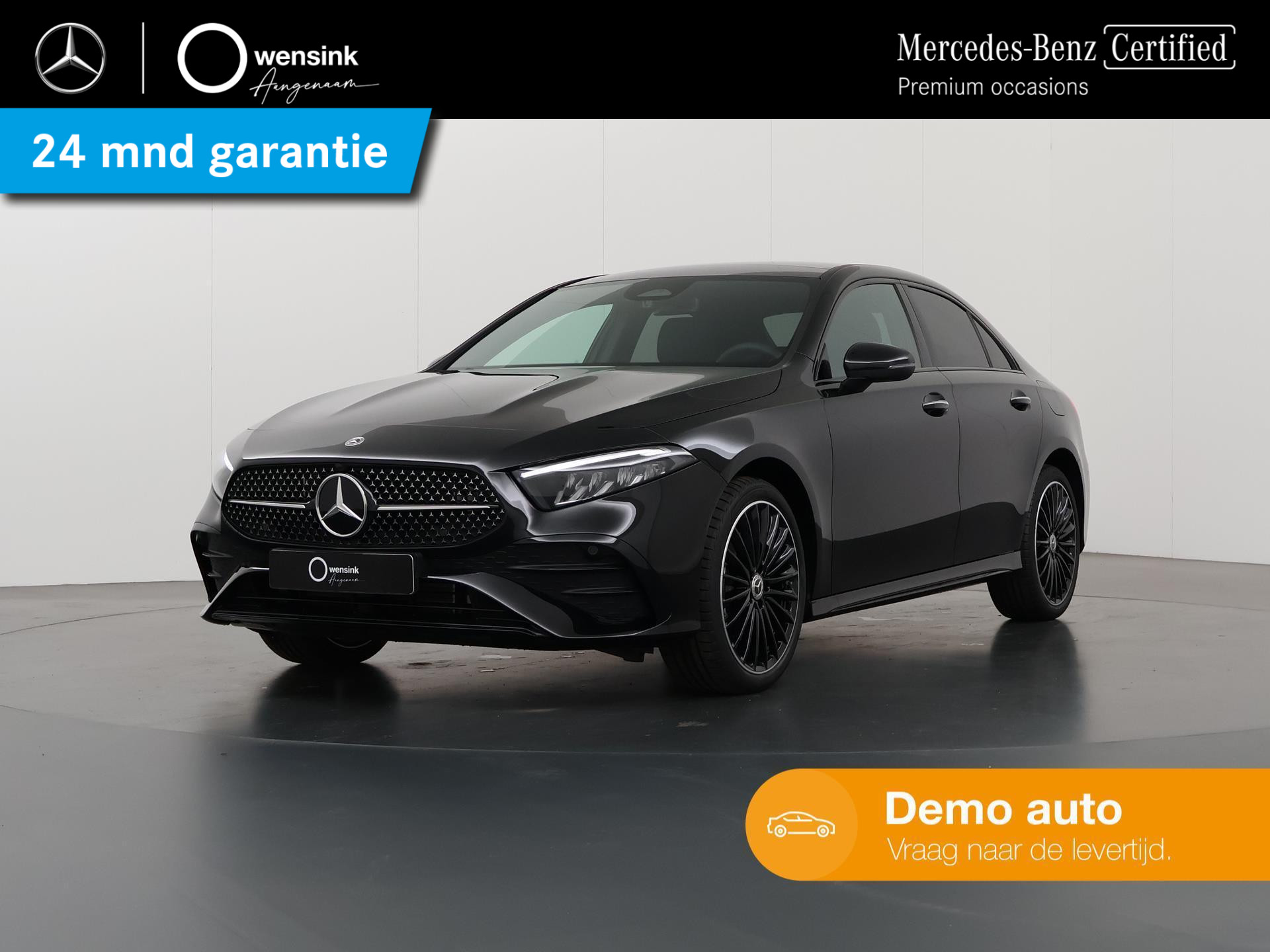 Mercedes-Benz A-klasse Limousine 250 e AMG NIGHT Star Edition | Panoramadak | Sfeerverlichting | Keyless Entry | 19" Multispaaks AMG velgen | Achteruitrijcamera |