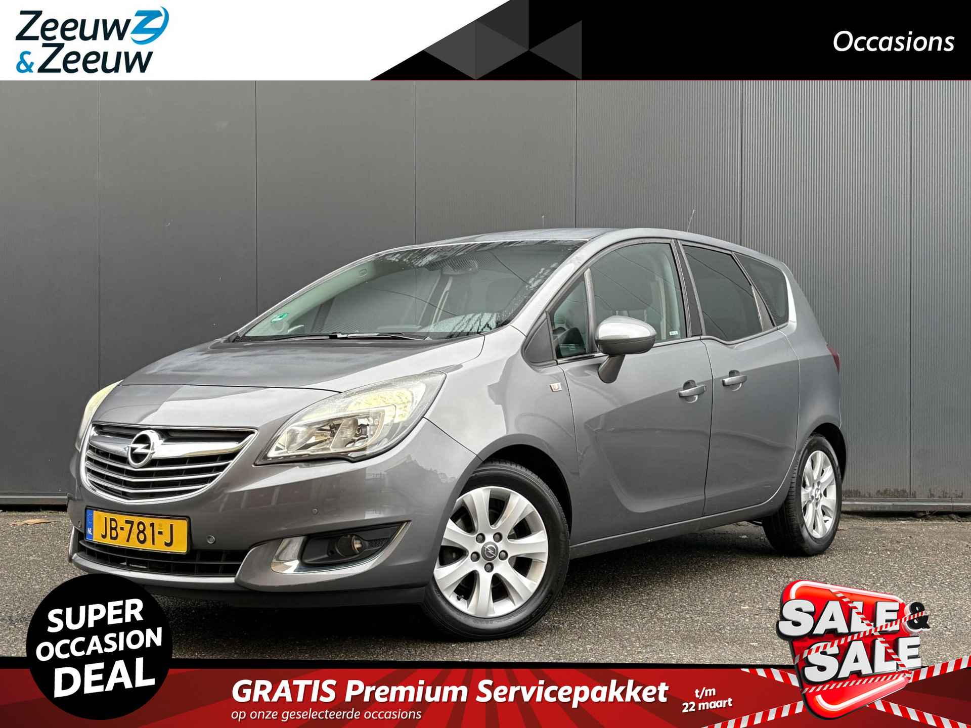 Opel Meriva 1.4 Turbo Blitz Navi | Metallic lak | Bovag garantie | NAP