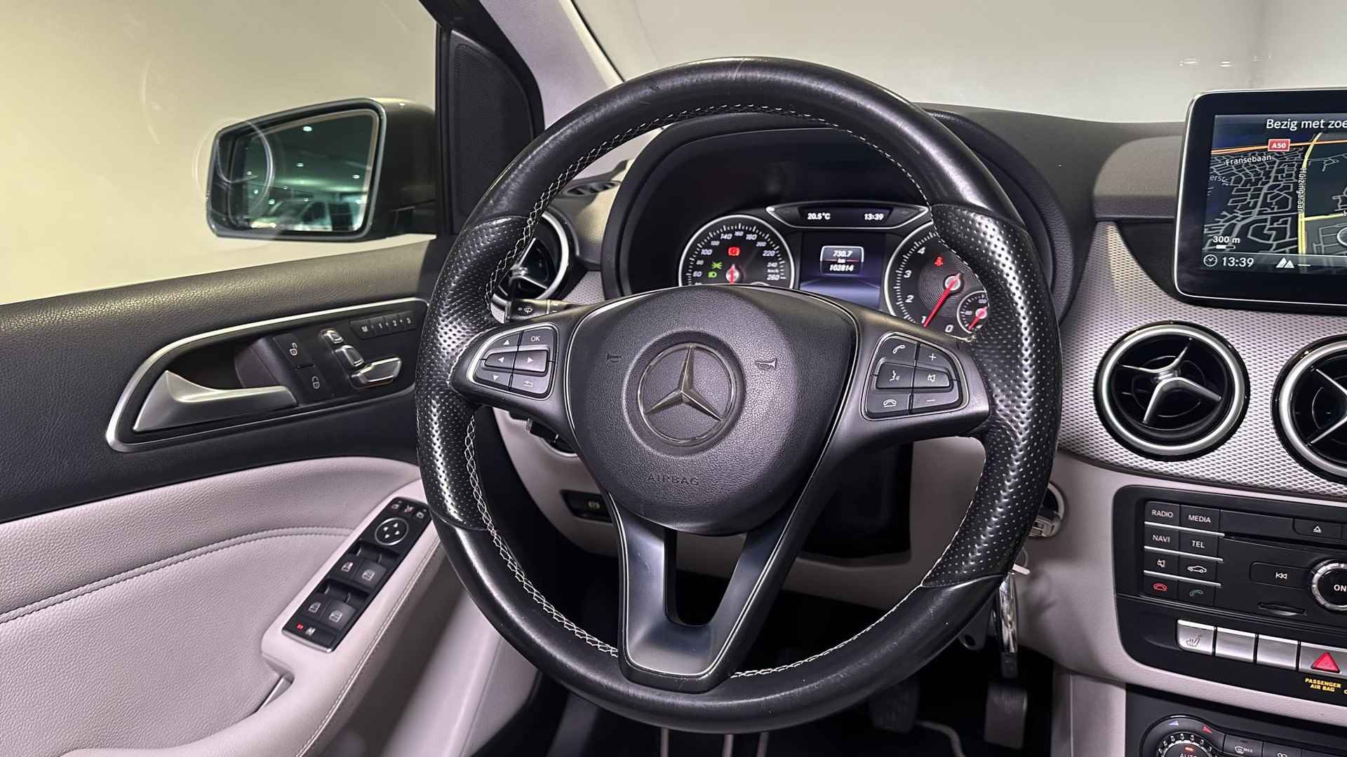 Mercedes-Benz B-klasse 180 Ambition | Navigatie | LED Koplampen | Stoelverwarming | Parkeersensoren | Climate Control | - 15/30
