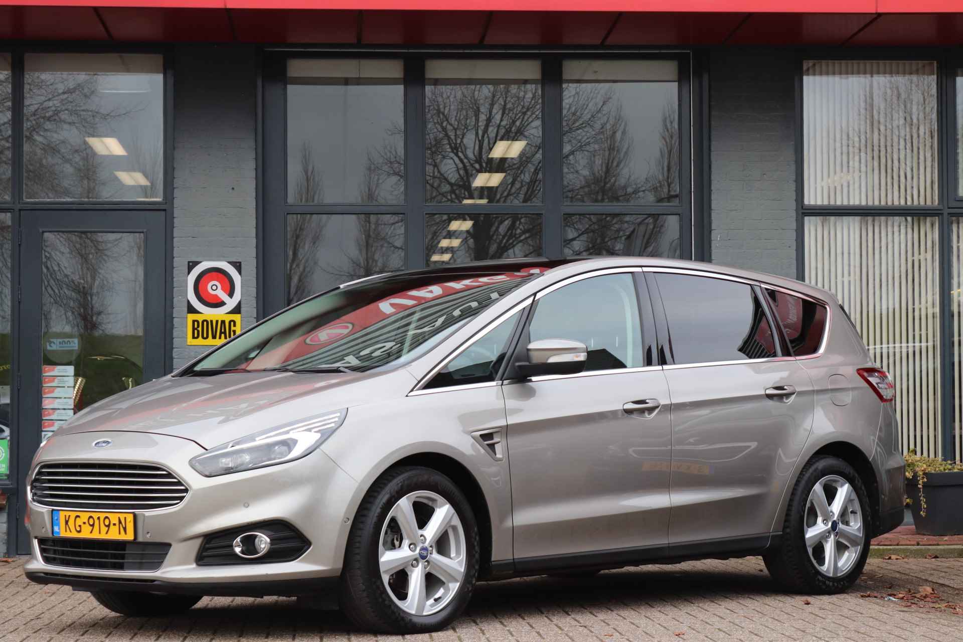 Ford S-Max 1.5 Titanium| 160-PK | Clima-Airco | Parkeersensoren | Incl. BOVAG Garantie | Keyless start | Navigatie | - 31/33