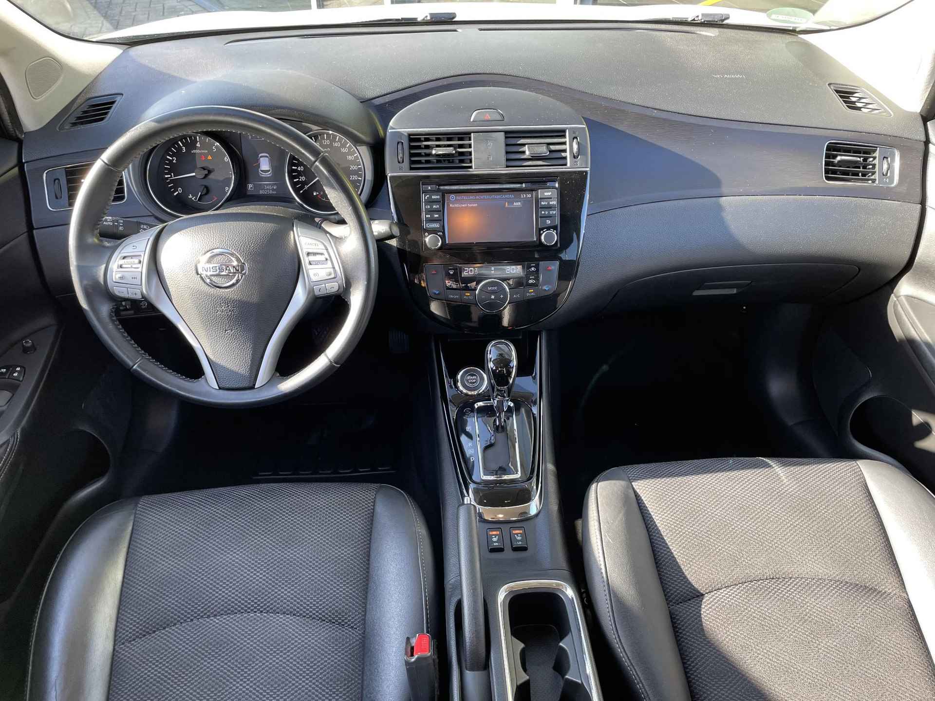 Nissan Pulsar 1.2 DIG-T N-Connecta Gereserveerd ! | Automaat | Climate Control | Lederen Bekleding | Lichtmetalen velgen | Navigatie | - 11/21