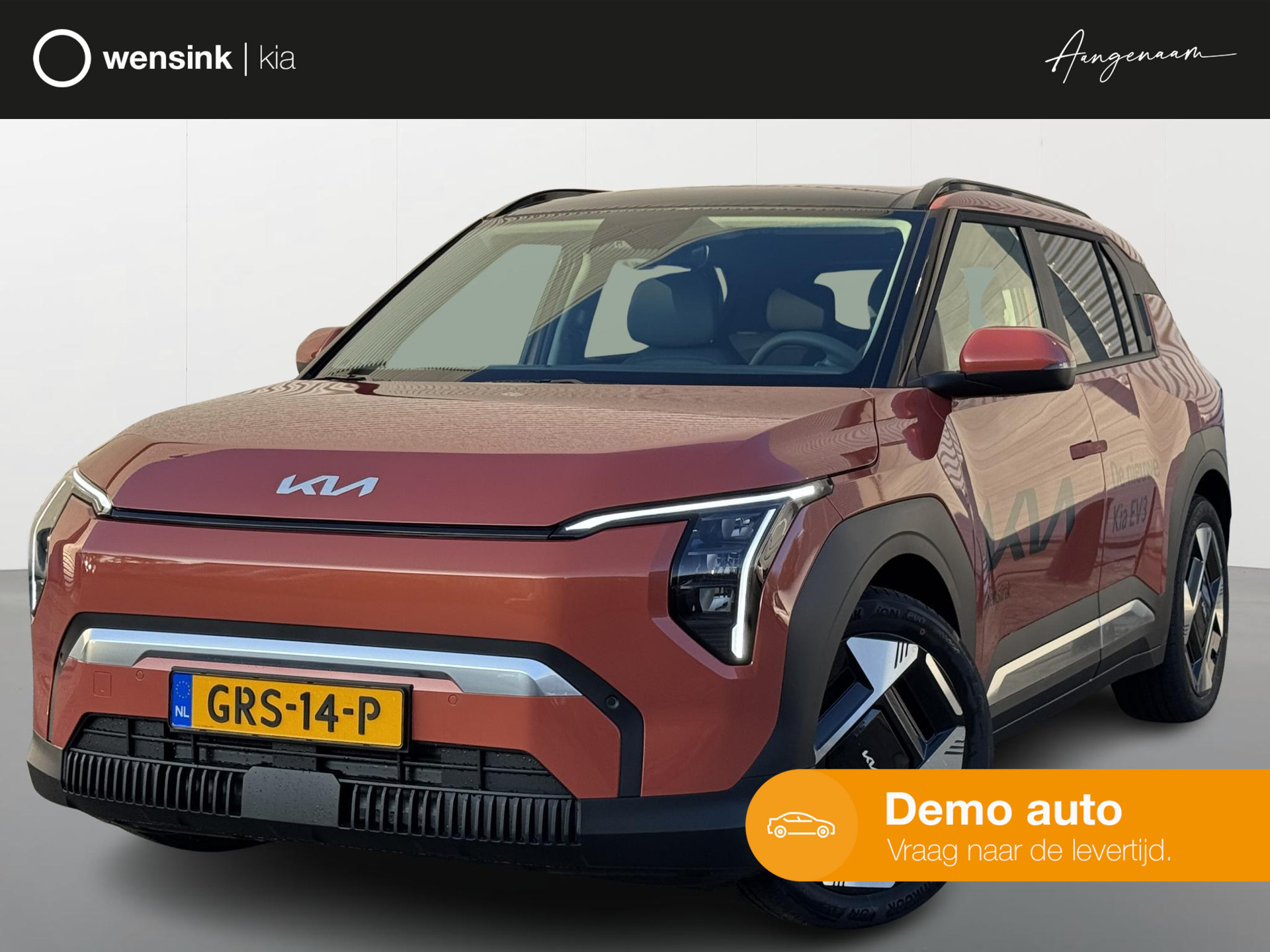 Kia EV3 Plus Advanced 81.4 kWh Demovoertuig Direct Beschikbaar voor Proefrit | Schuif/kantel dak | Stoelverwarming/Stuurwielverwarming | Keyless Entry | Draadloze Apple Carplay |