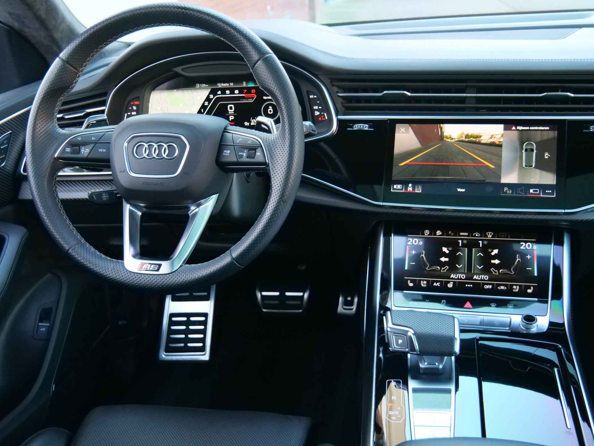 Audi RS Q8 4.0 TFSI RS Q8 quattro 600 Pk Automaat Keramisch / Schuifdak / Camera / Leer / Trekhaak /  Apple Carplay - 6/70