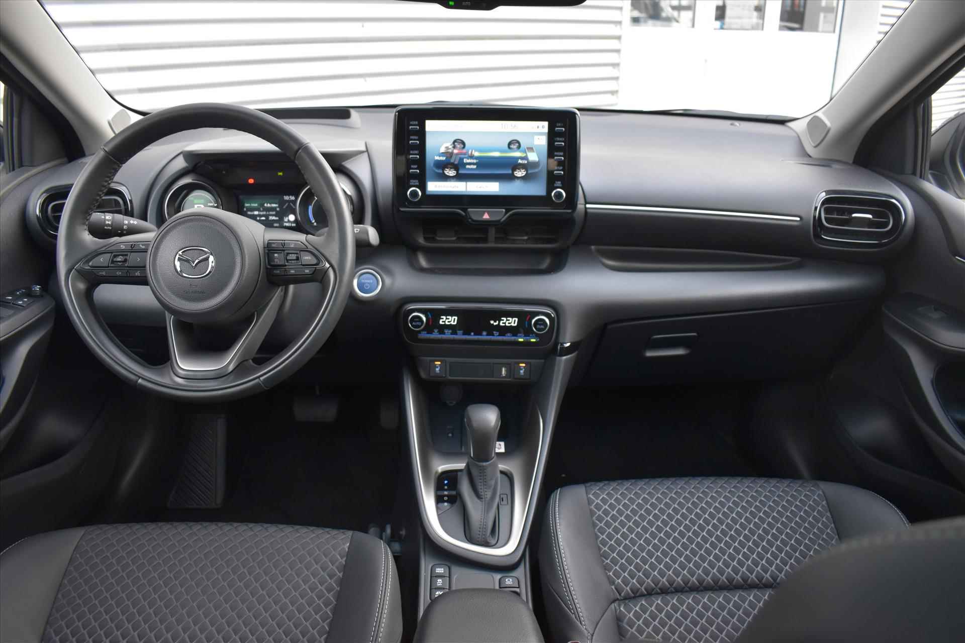 Mazda 2 Hybrid 1.5 Hybrid Select | Trekhaak | 1e eig | Panoramadak | Full option | Fabrieksgarantie tot 17-10-2029 | Origineel NL! - 9/35