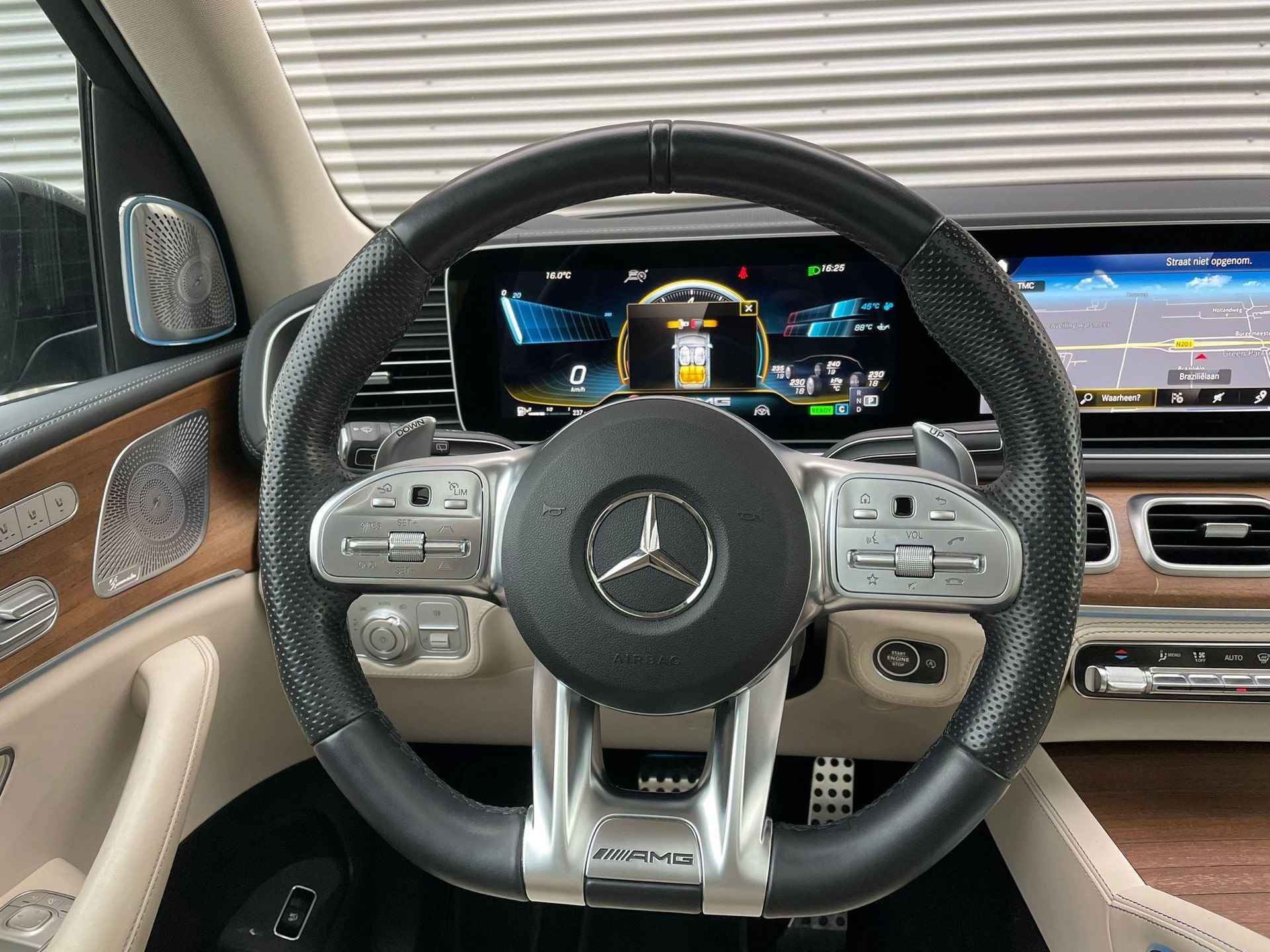 Mercedes-Benz GLE-klasse 53 AMG 4MATIC+ | Beige Leder | Panoramadak | BURMESTER | Entertainment achter | - 17/34