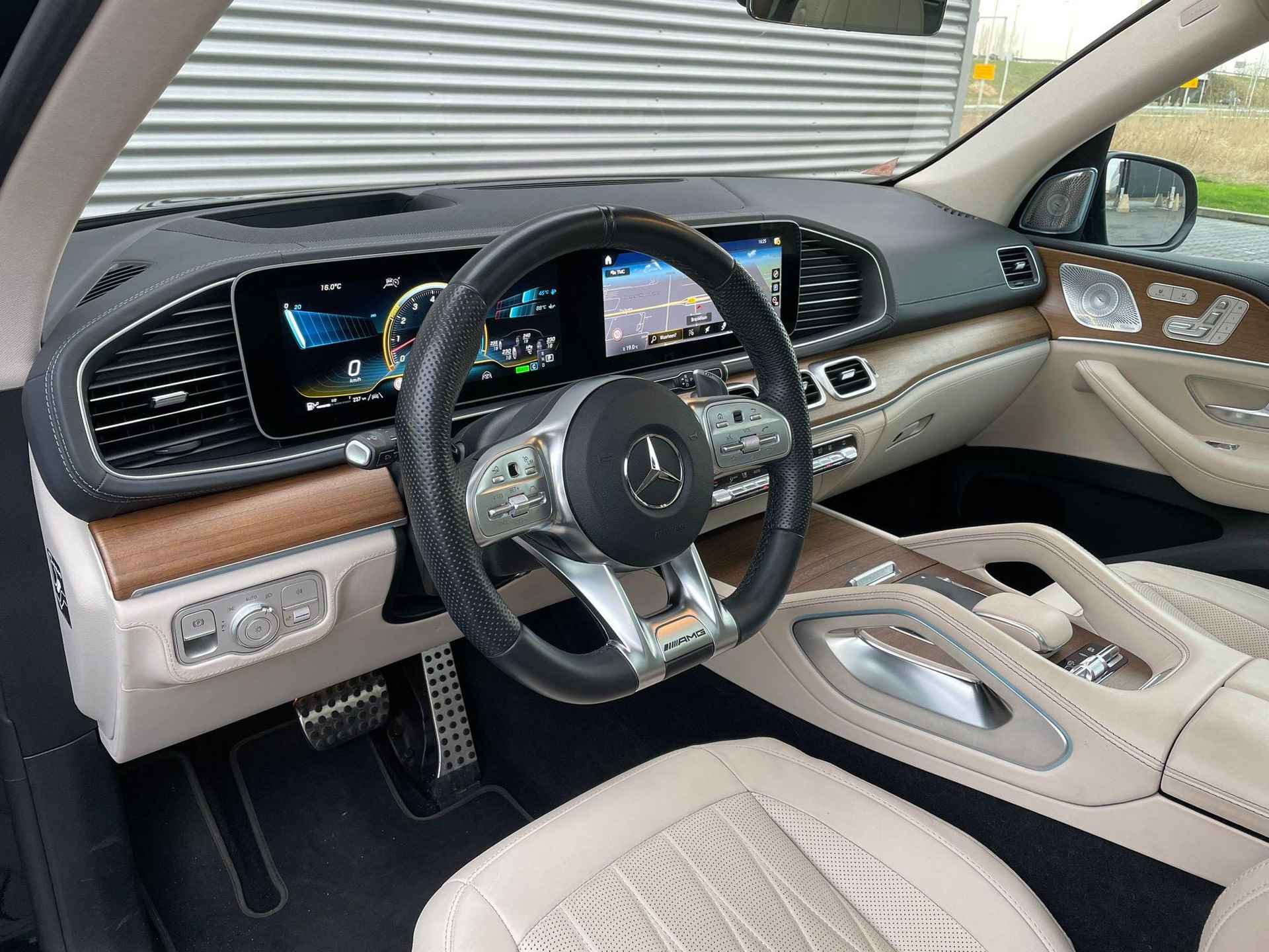 Mercedes-Benz GLE-klasse 53 AMG 4MATIC+ | Beige Leder | Panoramadak | BURMESTER | Entertainment achter | - 23/34