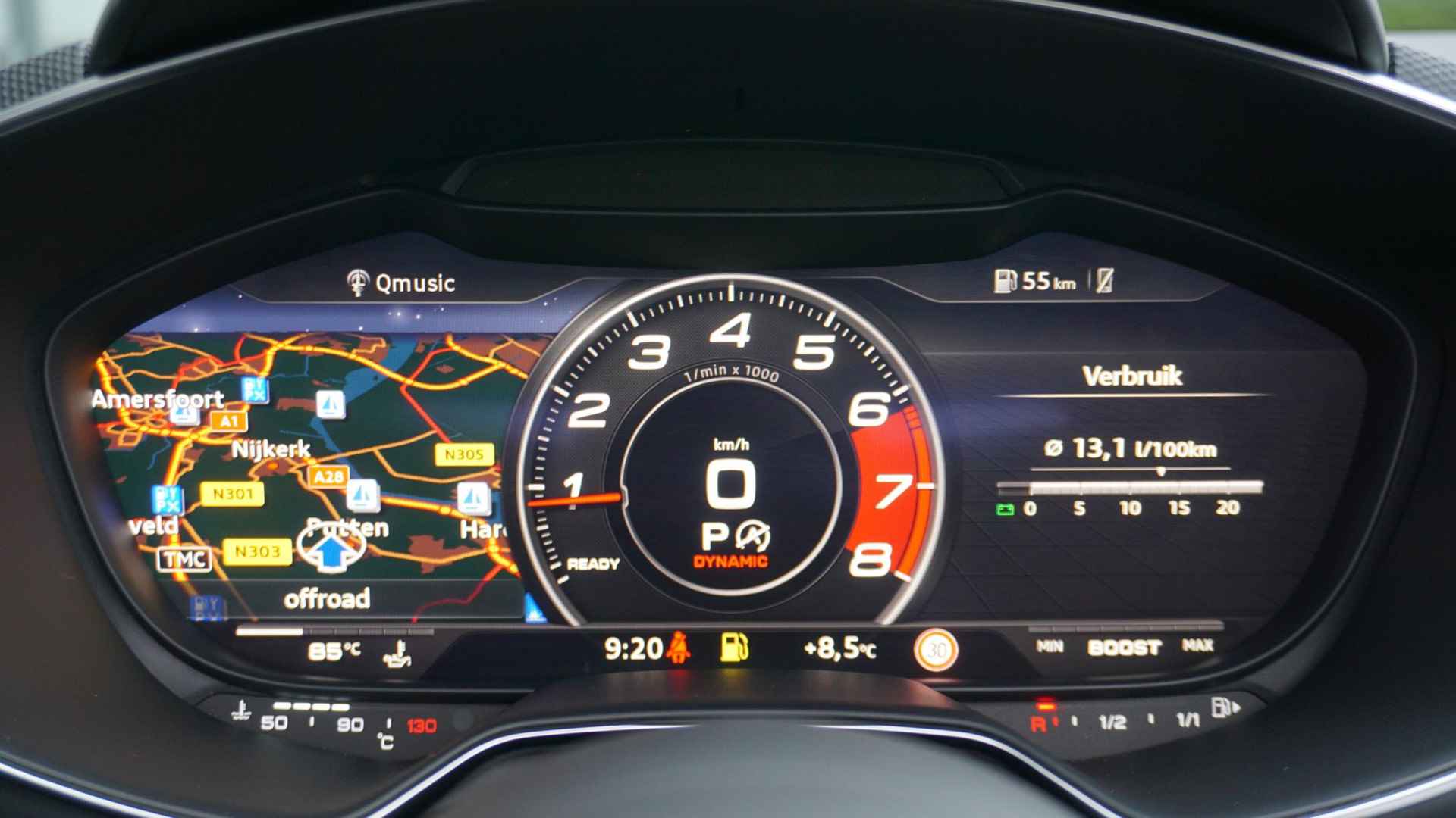 Audi TT Roadster 40 TFSI 197pk Pro Line S Competition Virtual 20inch Keyless LM LED A-Spoiler Navi Alcantara/Leder Nekverwarming Nano Grey! *keurig exemplaar* 59867km! - 15/63