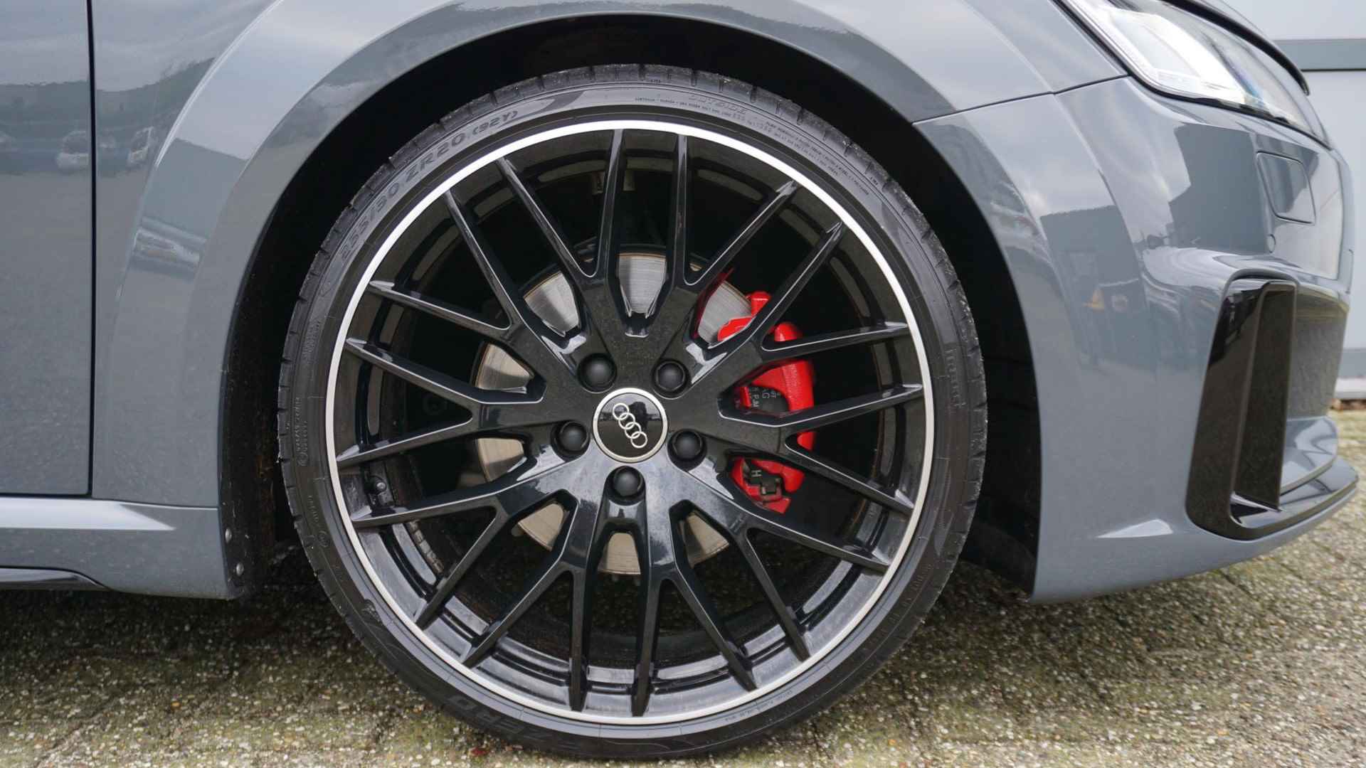 Audi TT Roadster 40 TFSI 197pk Pro Line S Competition Virtual 20inch Keyless LM LED A-Spoiler Navi Alcantara/Leder Nekverwarming Nano Grey! *keurig exemplaar* 59867km! - 50/63