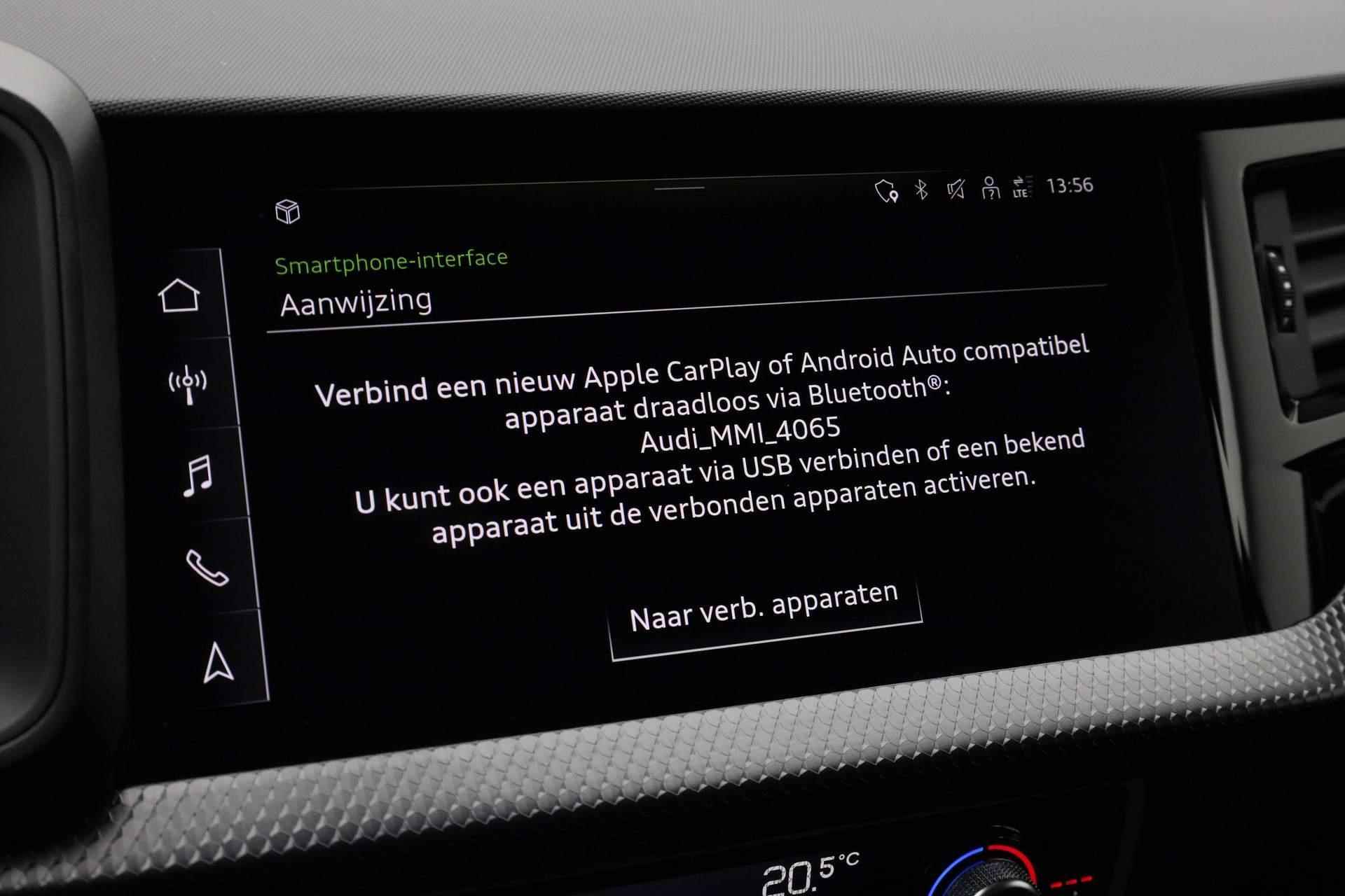 Audi A1 Sportback 30 TFSI 110PK S-tronic Advanced edition / S-Line | Navi | Stoelverwarming | Parkeersensoren voor/achter | Lane Assist | 16 inch - 28/39