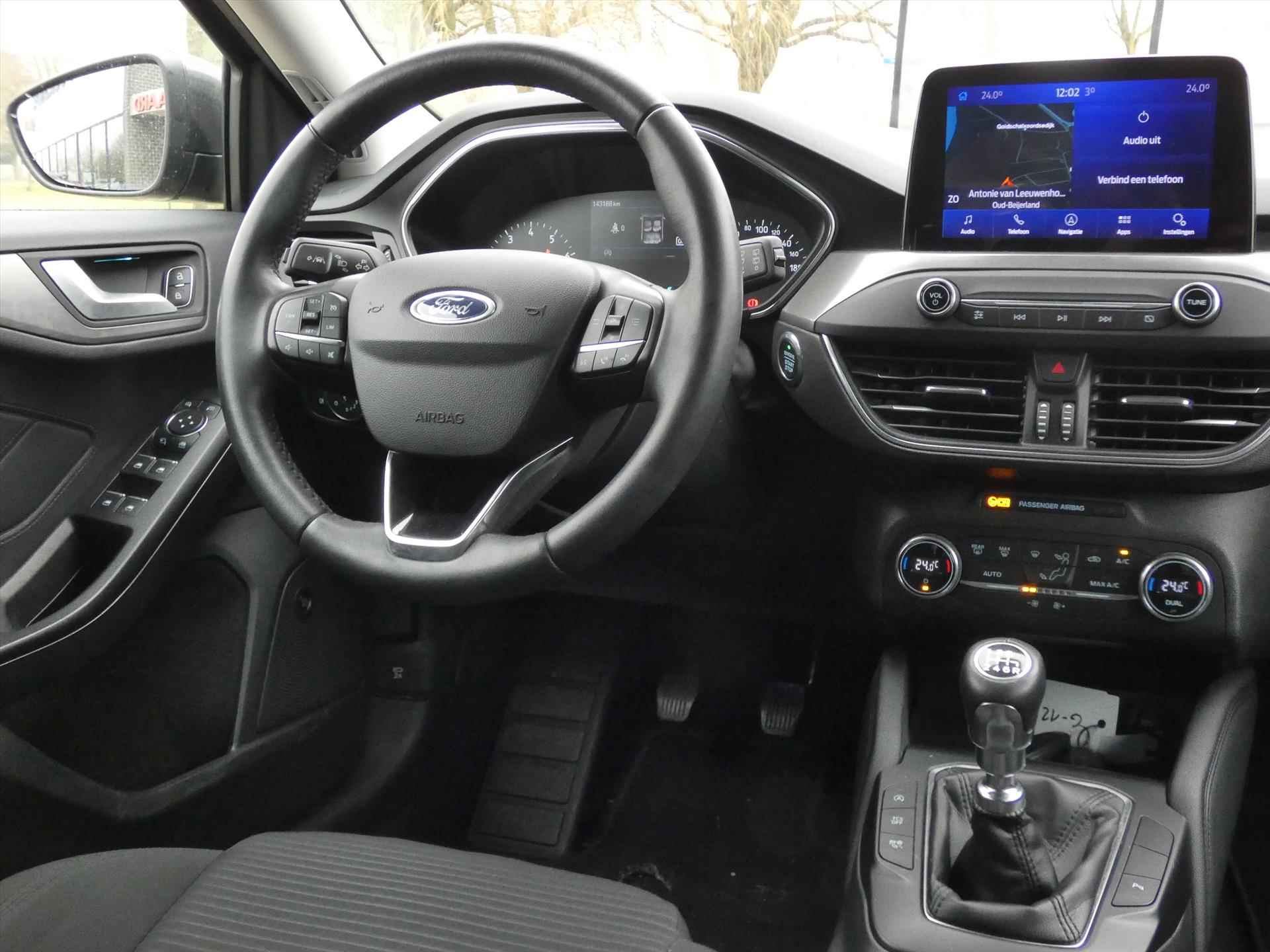 FORD Focus 1.0 EcoBoost 125pk Titanium Business | Carplay | Trekhaak | Privacy | LED | - 10/44