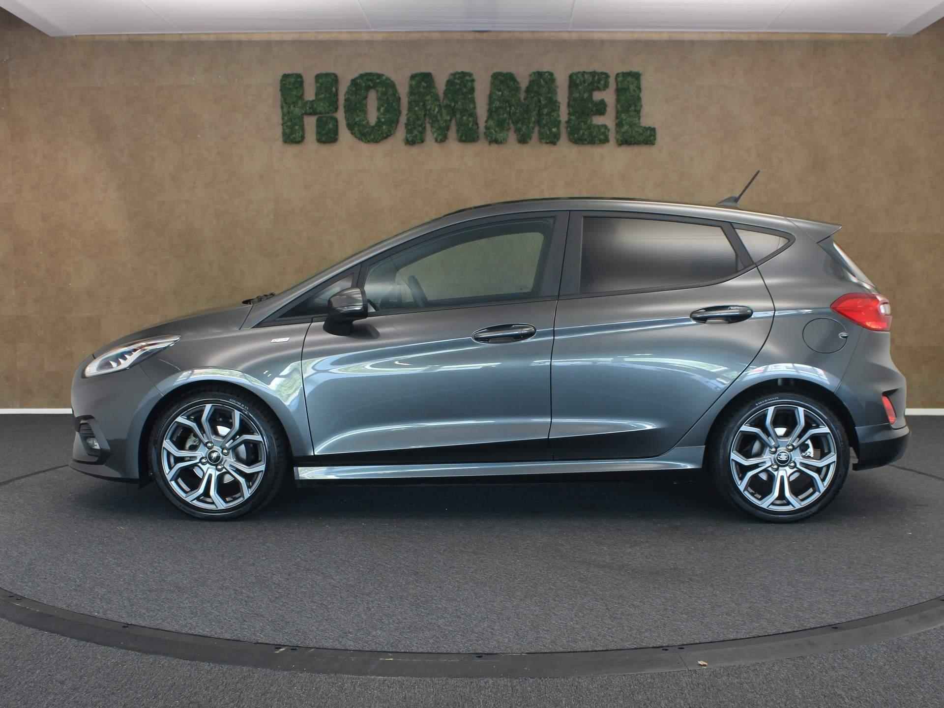 Ford Fiesta 1.0 EcoBoost ST Line - NAVIGATIE - PANORAMADAK - VOORSTOELEN VERWARMD - DODEHOEK DETECTIE - STUUR VERWARMD - AIRCO - B&O AUDIO - VOORRUITVERWARMING - PARKEERSENSOREN ACHTER - 10/42