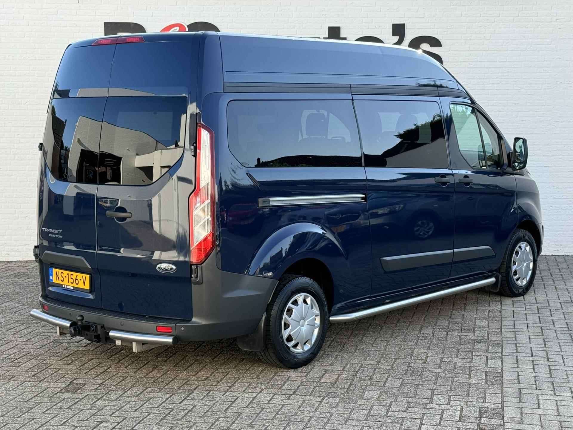 Ford Transit Custom 310 2.0 TDCI L2H2 Trend 9 Persoons incl BTW/BPM Airco Cruise Pdc v+a Trekhaak - 3/45