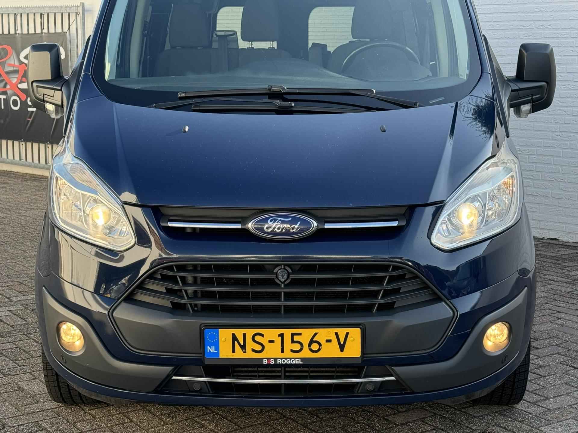 Ford Transit Custom 310 2.0 TDCI L2H2 Trend 9 Persoons incl BTW/BPM Airco Cruise Pdc v+a Trekhaak - 12/45