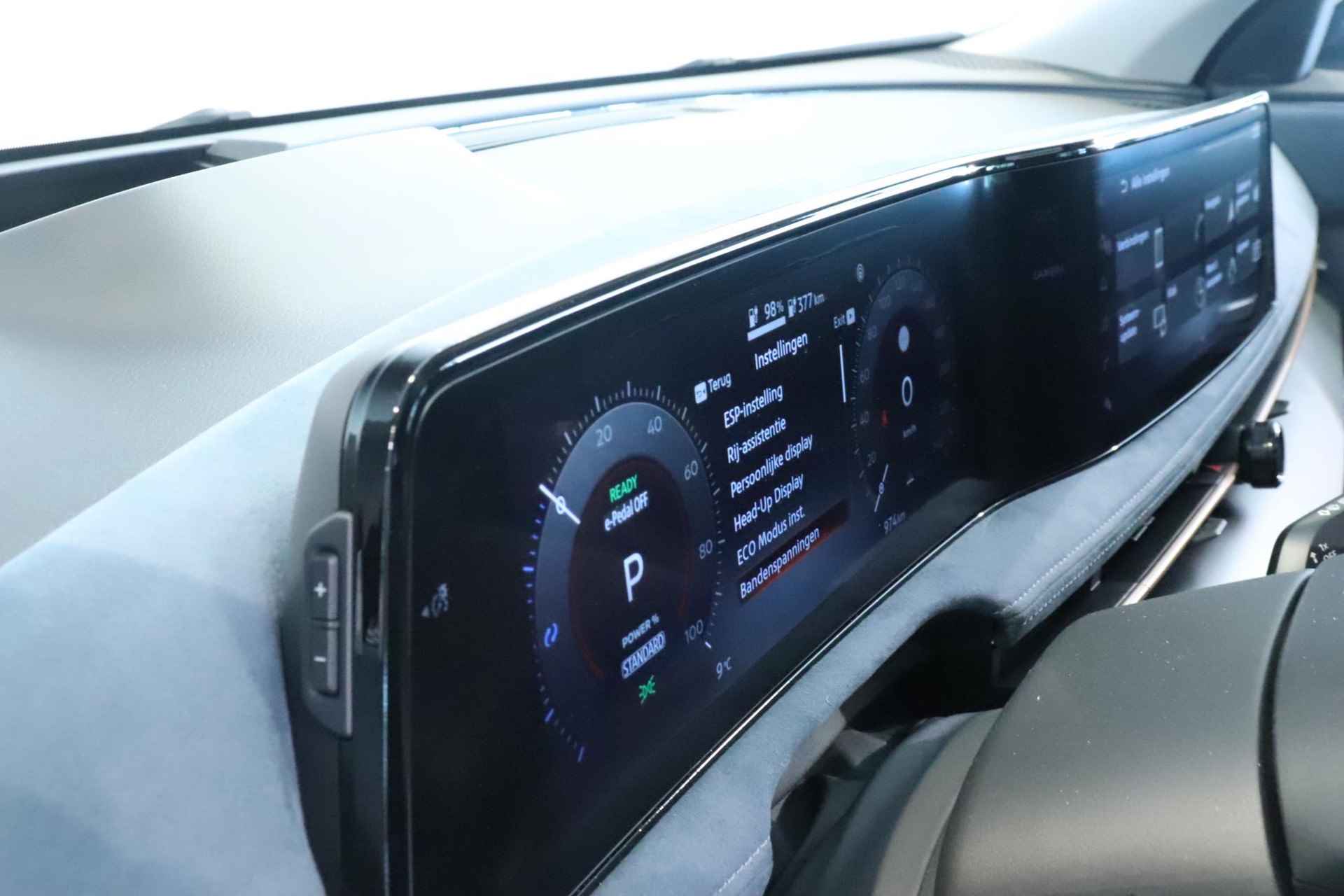 Nissan Ariya 91 kWh Evolve Clima Navi Open Dak 20"LMV Nappa Leder Stoelverw Adapt Cruise BleuTooth Apple Carplay LED PDC v+a 360 Camera 100% ELEKTRISCH - 21/27