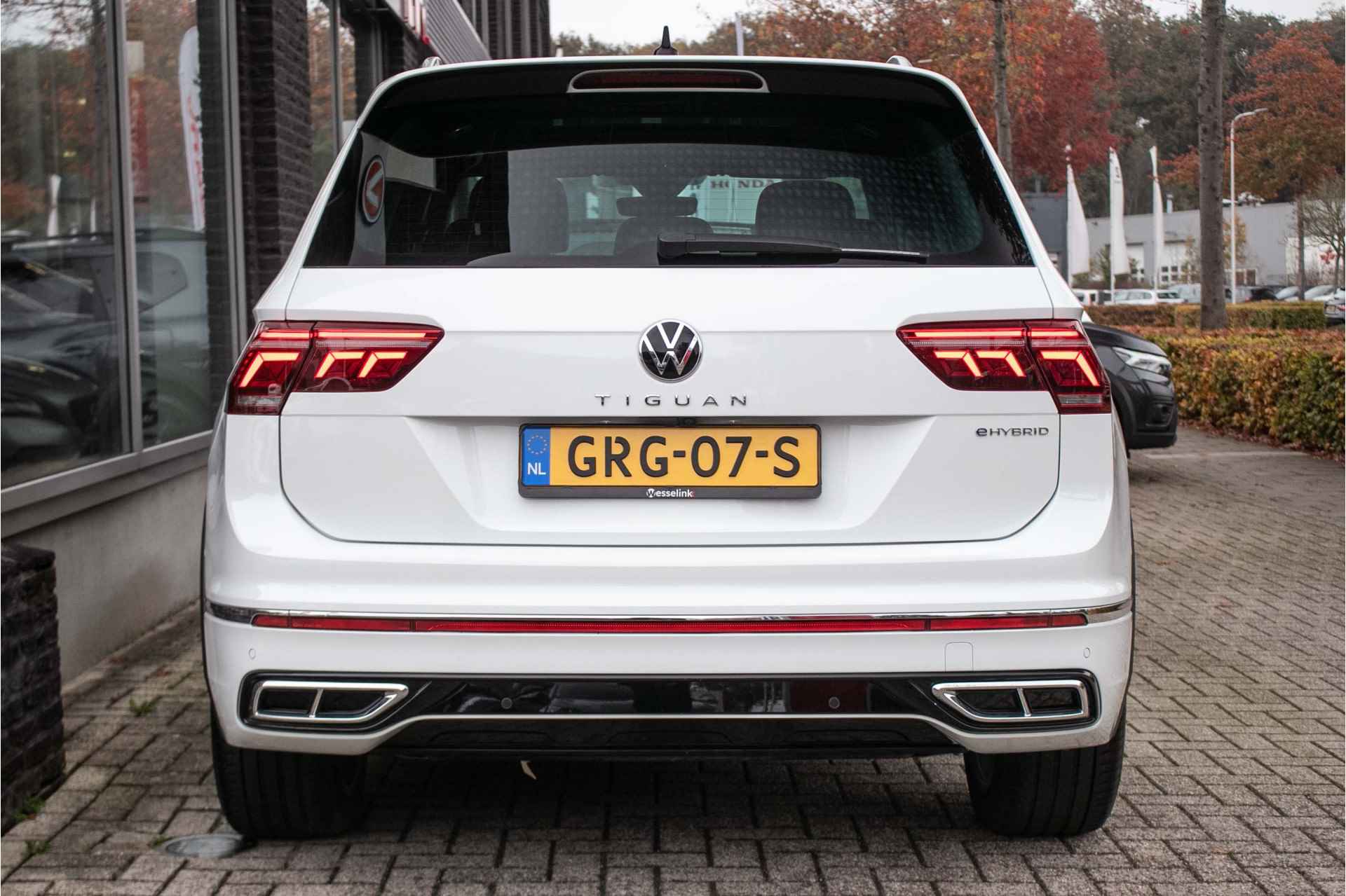 Volkswagen Tiguan 1.4 TSI eHybrid R-Line Business+ - All-in rijklrprs | pano/schuif dak | 360° camera | Leer - 15/50