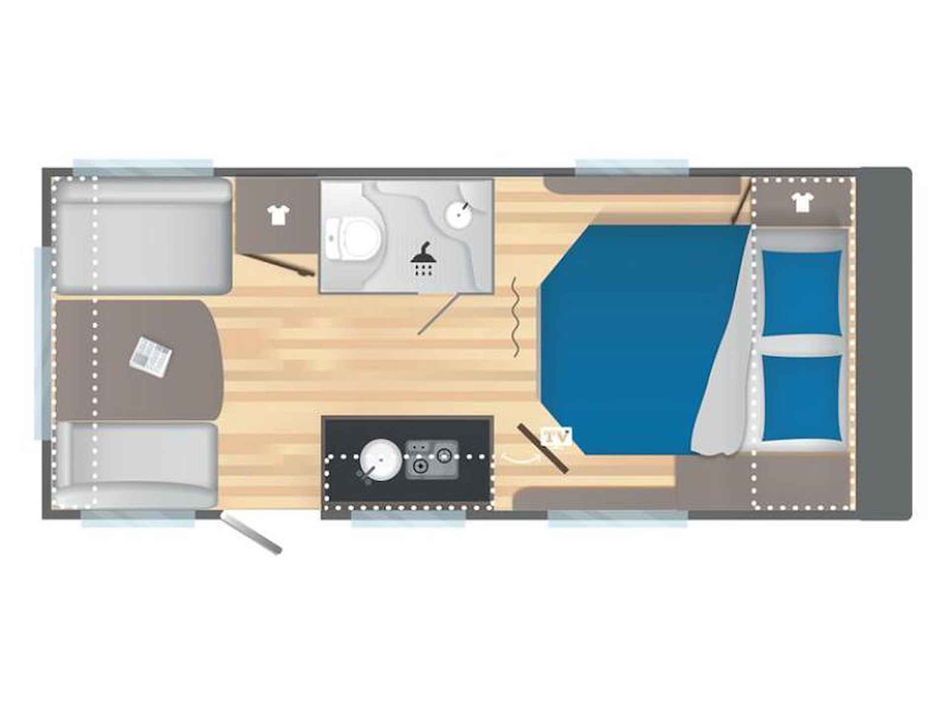 Caravelair Sport Line 480 Queensbed | NIEUW | 2025 - 4/17