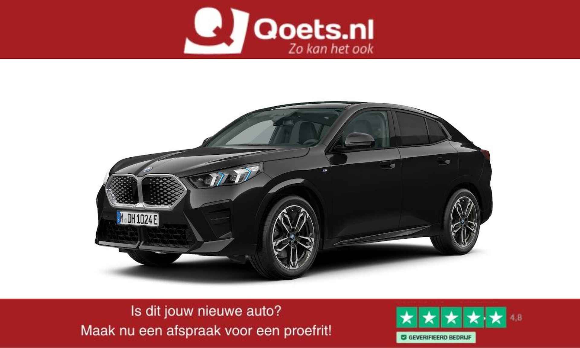 BMW iX2 xDrive30 67kWh M Sport - Panoramadak - Innovation/Comfort Pack - Driving/Parking Assistant - Elektrisch verstelbare/verwarmde voorstoelen - HiFi System Harman Kardon - Getinte/Geluiddempende Ruiten -