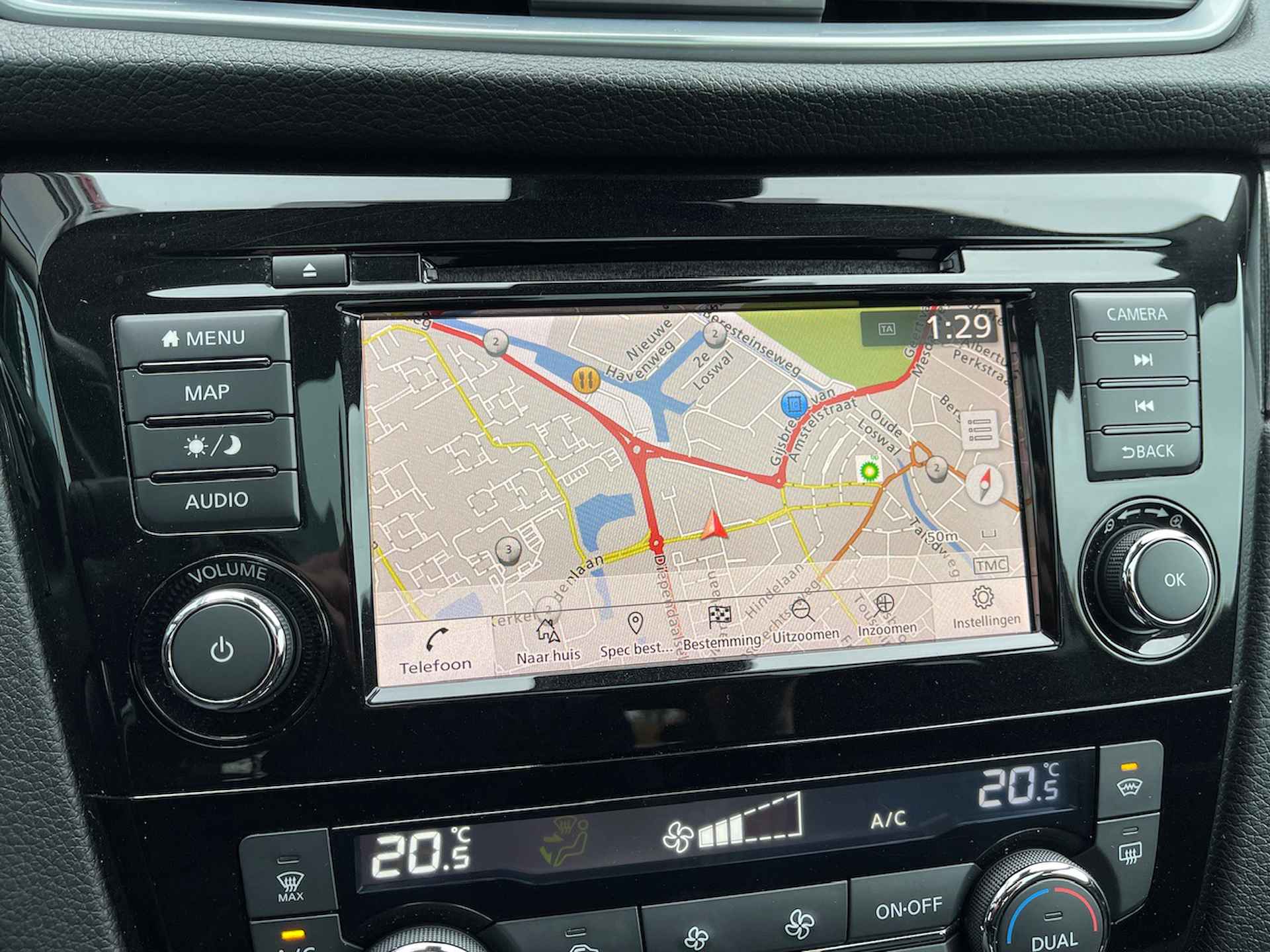 NISSAN Qashqai 1.3 DIG-T 160pk Automaat N-Connecta | Panoramisch Dak | Navigatie & Carplay | 360 Parkeer Camera | Cruisecontrol | Voorraam & Stoelverwarming | - 7/33