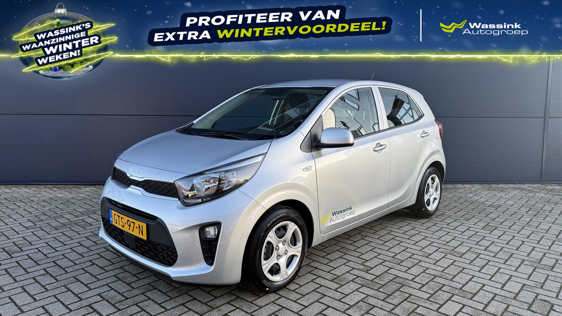 KIA Picanto 1.0 DPi 67pk 4-zits ComfortLine | Airco | Cruise control | Bluetooth | 5-deurs |