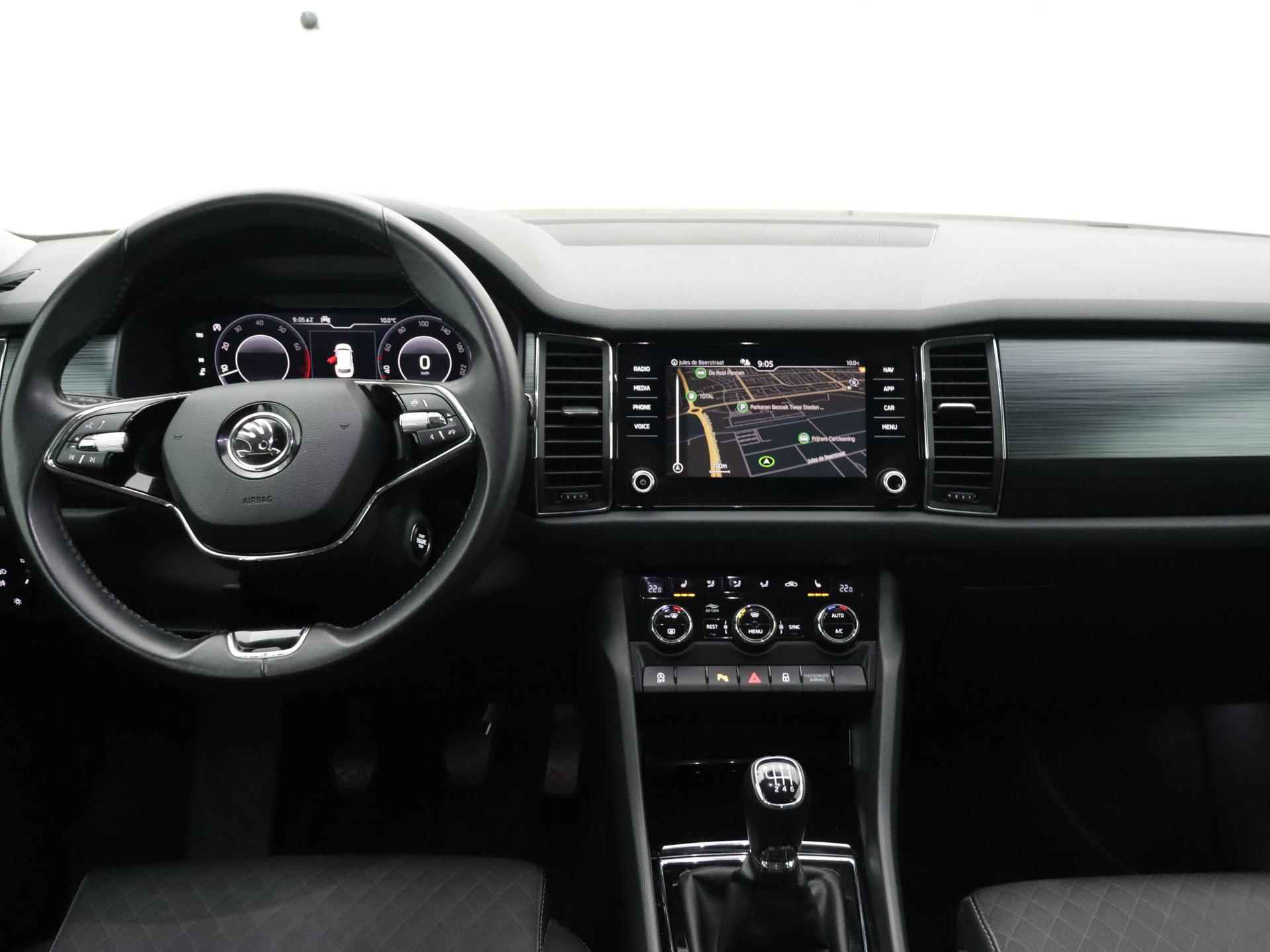 Skoda Kodiaq 1.5 TSI Business Edition | TREKHAAK | DIGITAAL DASHBOARD | LEDER | STOELVERWARMING | CAMERA | NAVIGATIE | - 6/25