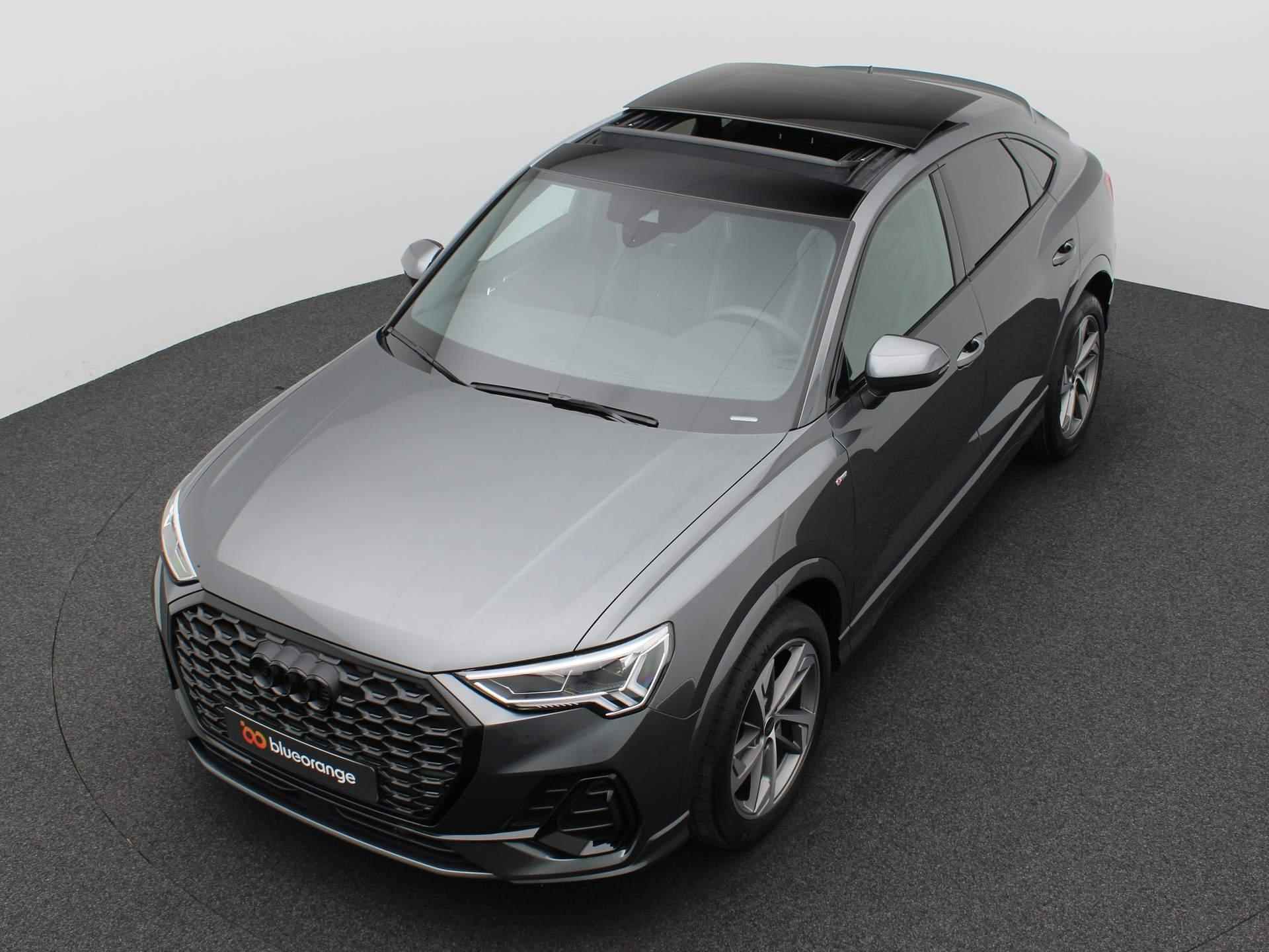 Audi Q3 Sportback 35 TFSI S Edition Competition 150PK S-Tronic Side Assist, Adaptieve Cruise Controle, Trekhaak, Optiekpakket Zwart, 19" lichtmetalen velgen - 14/55