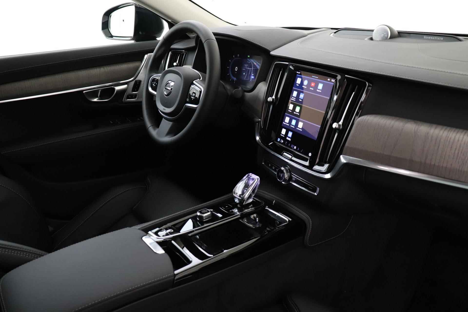 Volvo S90 T8 AWD ULTIMATE DARK *FULL OPTIONS!* -PANO.DAK|LUCHTVERING|B&W-AUDIO|GEVENT.LEDER+MASSAGE|20" - 6/59