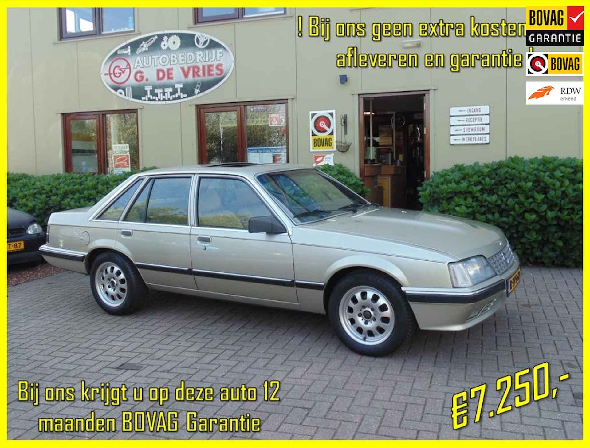 Opel Senator 2.3 TD - Schuurvondst / 1e eigenaar / goede staat - - 1/15
