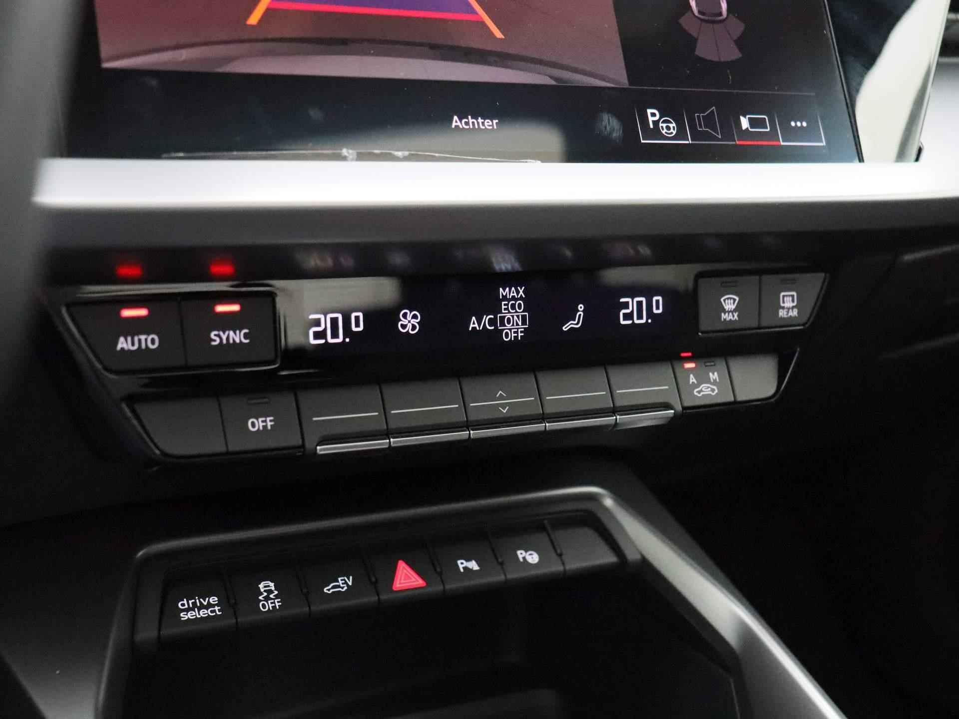 Audi A3 Sportback 40 TFSI e Advanced edition 204 PK | Automaat | Navigatie | Camera | Panoramadak | Cruise Control | Climate Control | Parkeersensoren | Virtual Cockpit | LED | Lichtmetalen velgen | Privacy glass | - 20/46