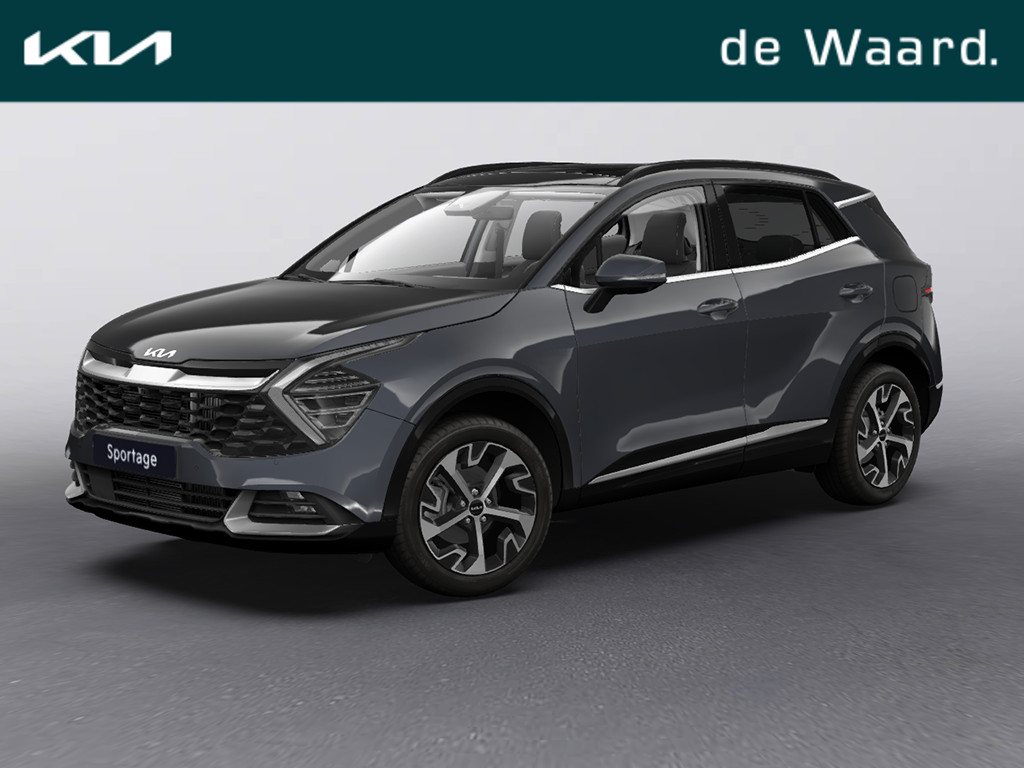 Kia Sportage 1.6 T-GDi Hybrid DynamicPlusLine | €3.000,- inruilvoordeel | Panorama schuif/kanteldak | Stoel- en stuurverwarming | Achteruitrijcamera | Draadloze telefoonlader