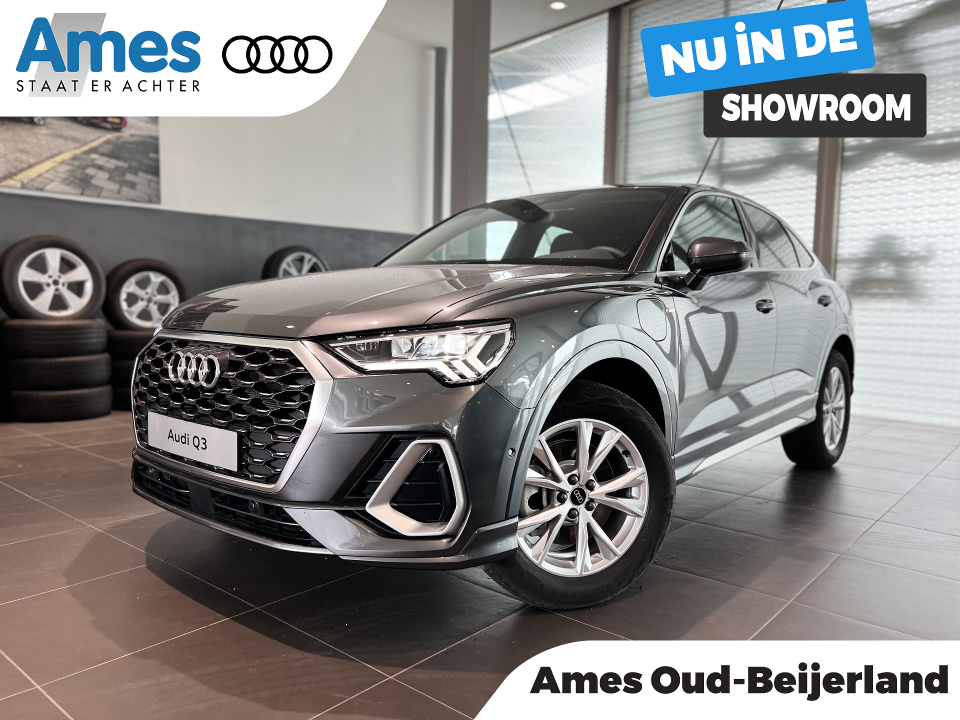 Audi Q3 Sportback 45 TFSIe 245 pk S Edition | Keyless entry | Adaptive cruise control | Ambient light