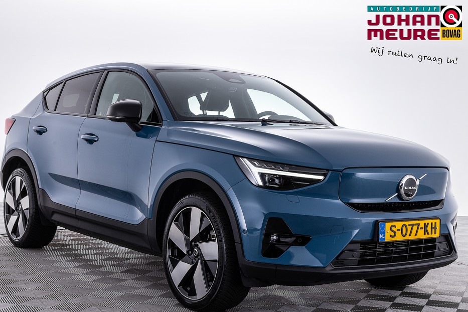 Volvo C40 p8 Recharge Twin Ultimate 78 kWh 408PK *INCL BTW* Fjord Blue .