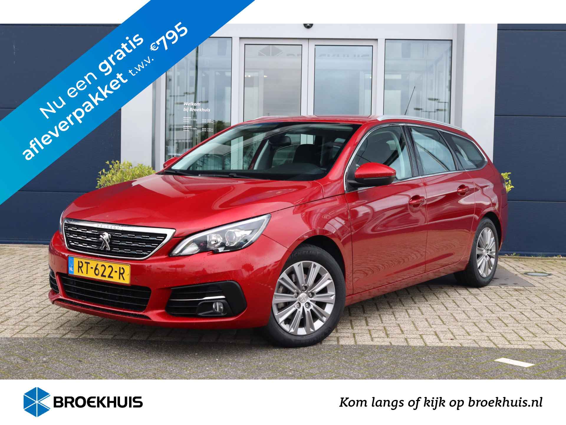 Peugeot 308 SW Allure 1.2 PureTech 110PK | Trekhaak | Cruise Control | Navi | PDC V/A | Climate Control | Carplay - 1/34