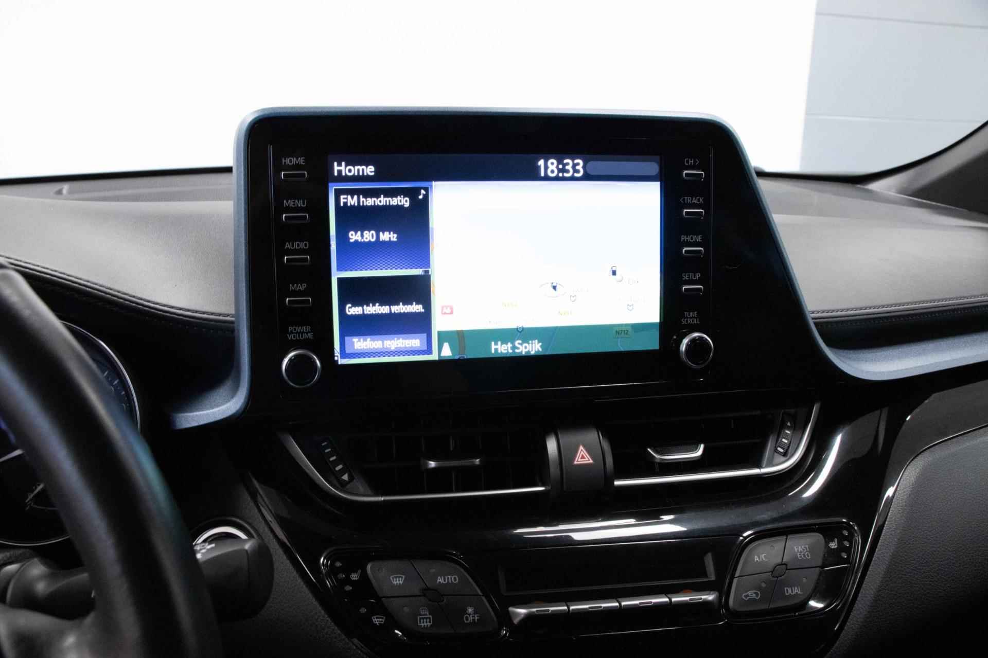 Toyota C-HR 2.0 Hybrid Dynamic | Bi-Tone| Navi| Camera| Apple Car play/Android Auto| Adaptive Cruise| DAB | Zeer mooie kleur combi - 19/23