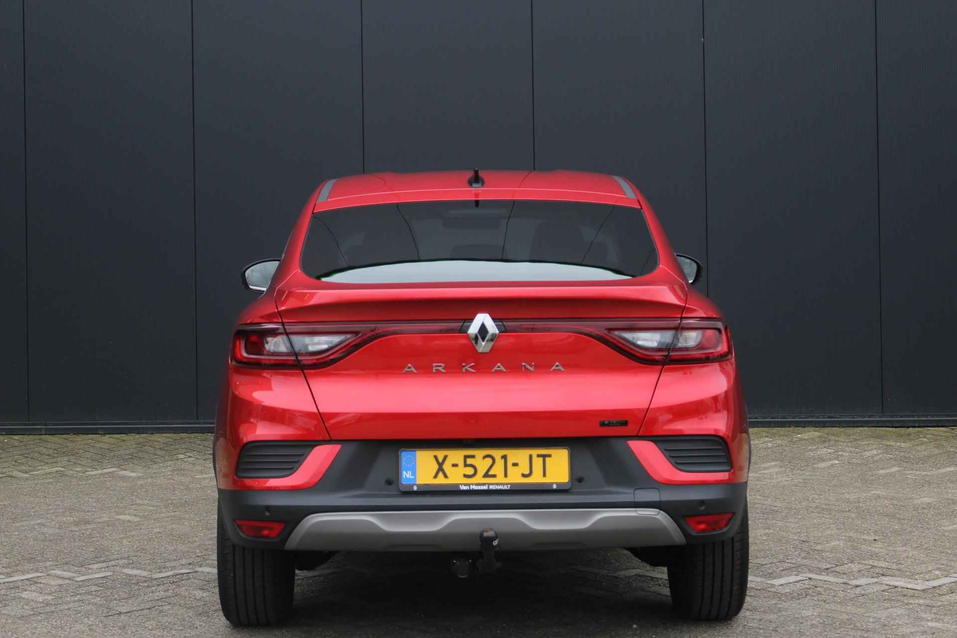 Renault Arkana 1.6 E-Tech hybrid 145 Pk techno | Navigatie | Apple & Android Carplay | Parkeersensoren & Camera | Blindspot | Climate Control | Automatische Verlichting & Regensensoren | Privacy Glass | 18inch Lichtmetalen Velgen | - 6/28