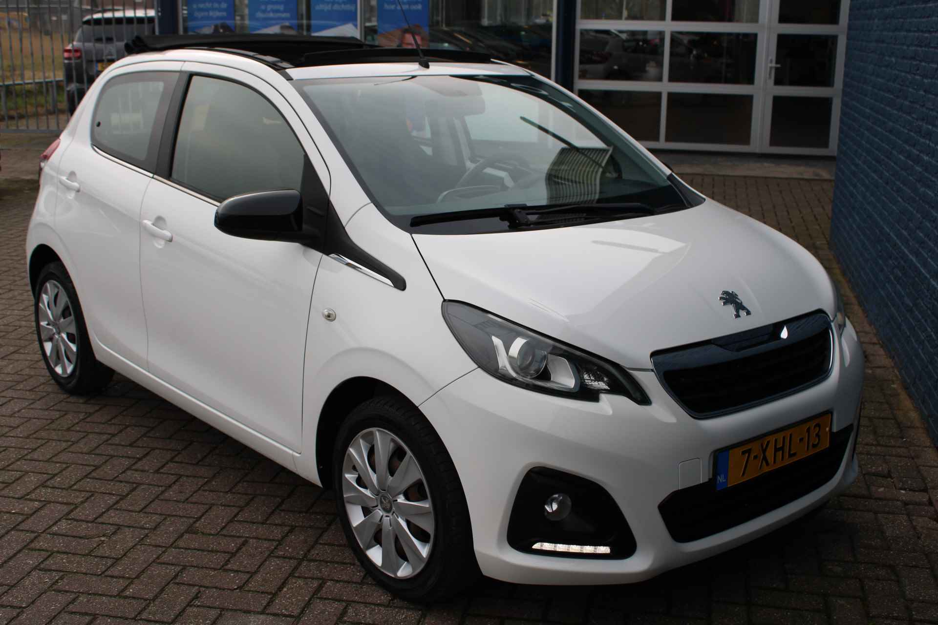 Peugeot 108 5drs 1.0 e-VTi Active Top! | Open dak | Airconditioning | Bluetooth | LED | Mistlampen | - 7/24