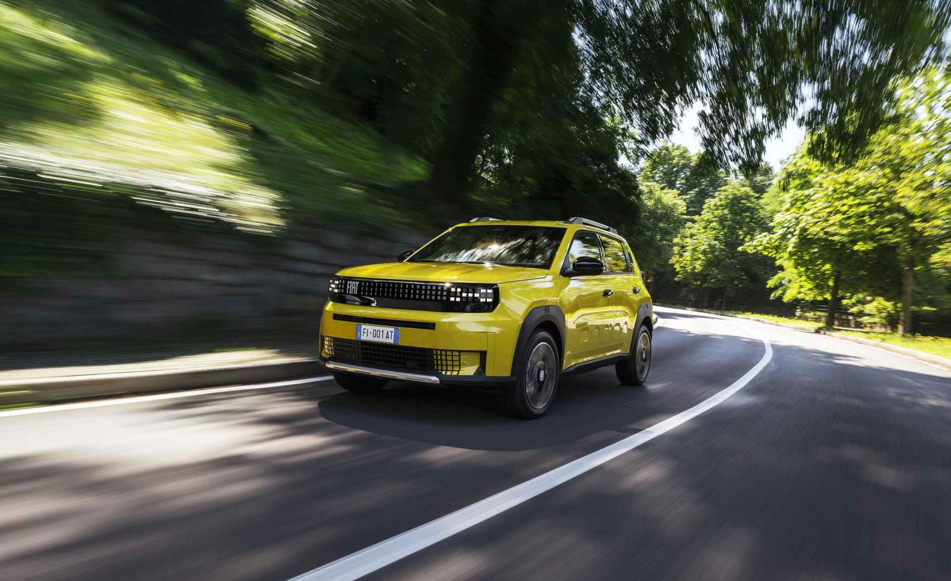 Fiat Grande Panda La Prima 11 kW 44 kWh Limone Yellow - 22/27