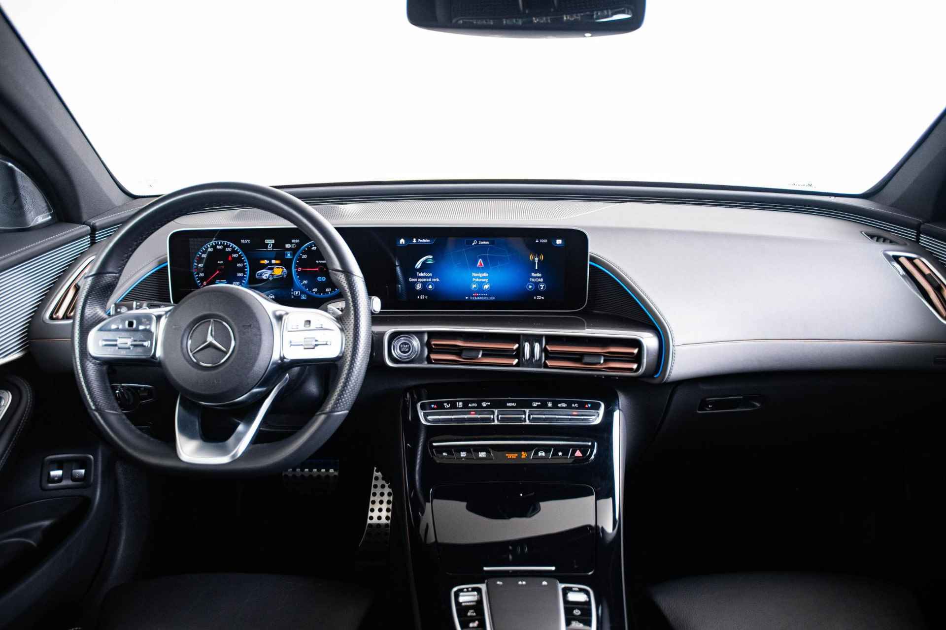 Mercedes-Benz EQC 400 4MATIC Premium Plus 80 kWh AMG Line Interieur/Exterieur - Trekhaak - Schuifdak - Memorystoelen -  Burmester - 21 inch - Head Up - Rijassistentiepakket - Verkeersbordenassistent - 3/73