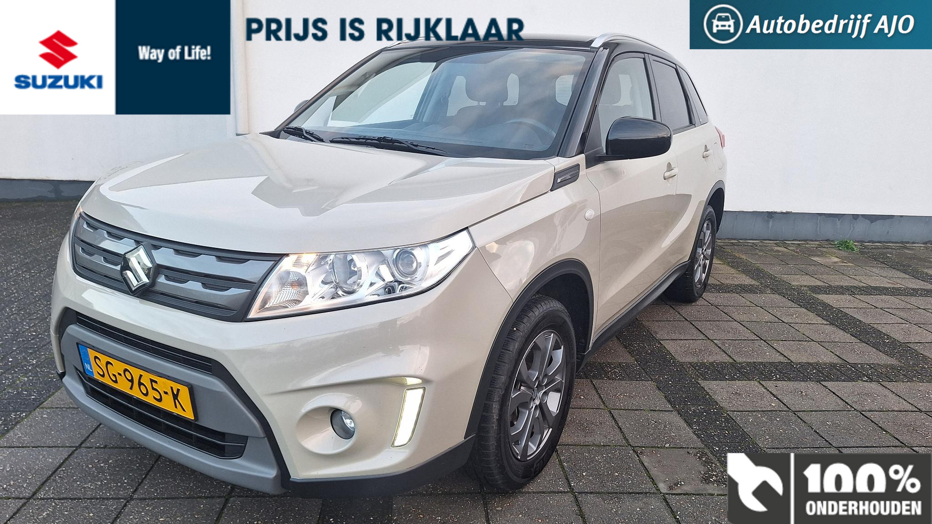 Suzuki Vitara 1.6 Exclusive rijklaar prijs