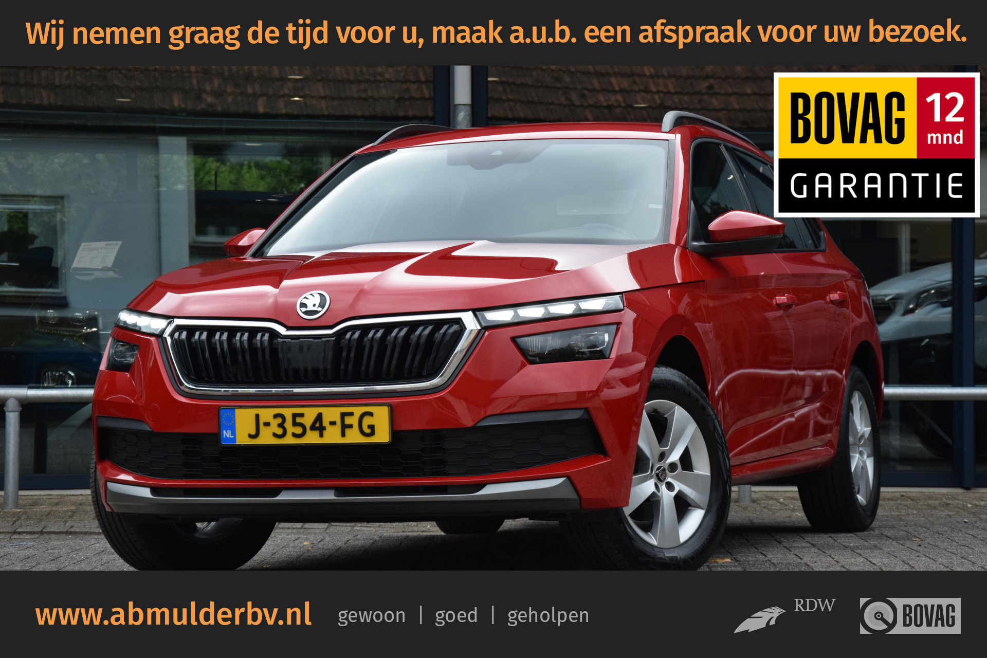 Škoda Kamiq 1.0 TSI 110PK DSG Automaat Sport Business | Org. NL | BOVAG Garantie | Achteruitrijcamera + PDC Achter | Cruise Control | Virtual dashboard | Stoelverwarming | Voorruit verwarming |