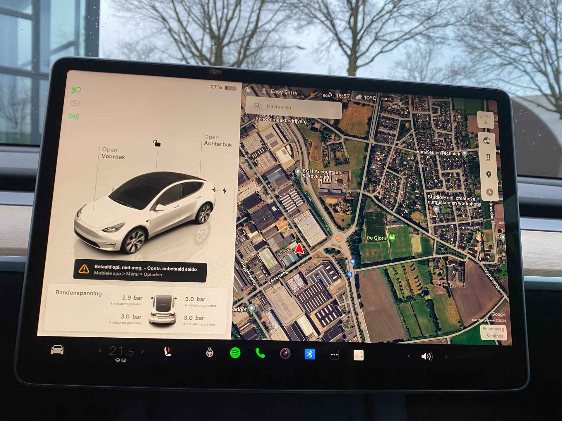 Tesla Model Y Long Range AWD 75 kWh VAN 38.900 VOOR 35.877 EINDEJAARSVOORDEEL 3.023,- | AUTOPILOT | LEDER | PANO | ELEK. KOFFER - 21/40