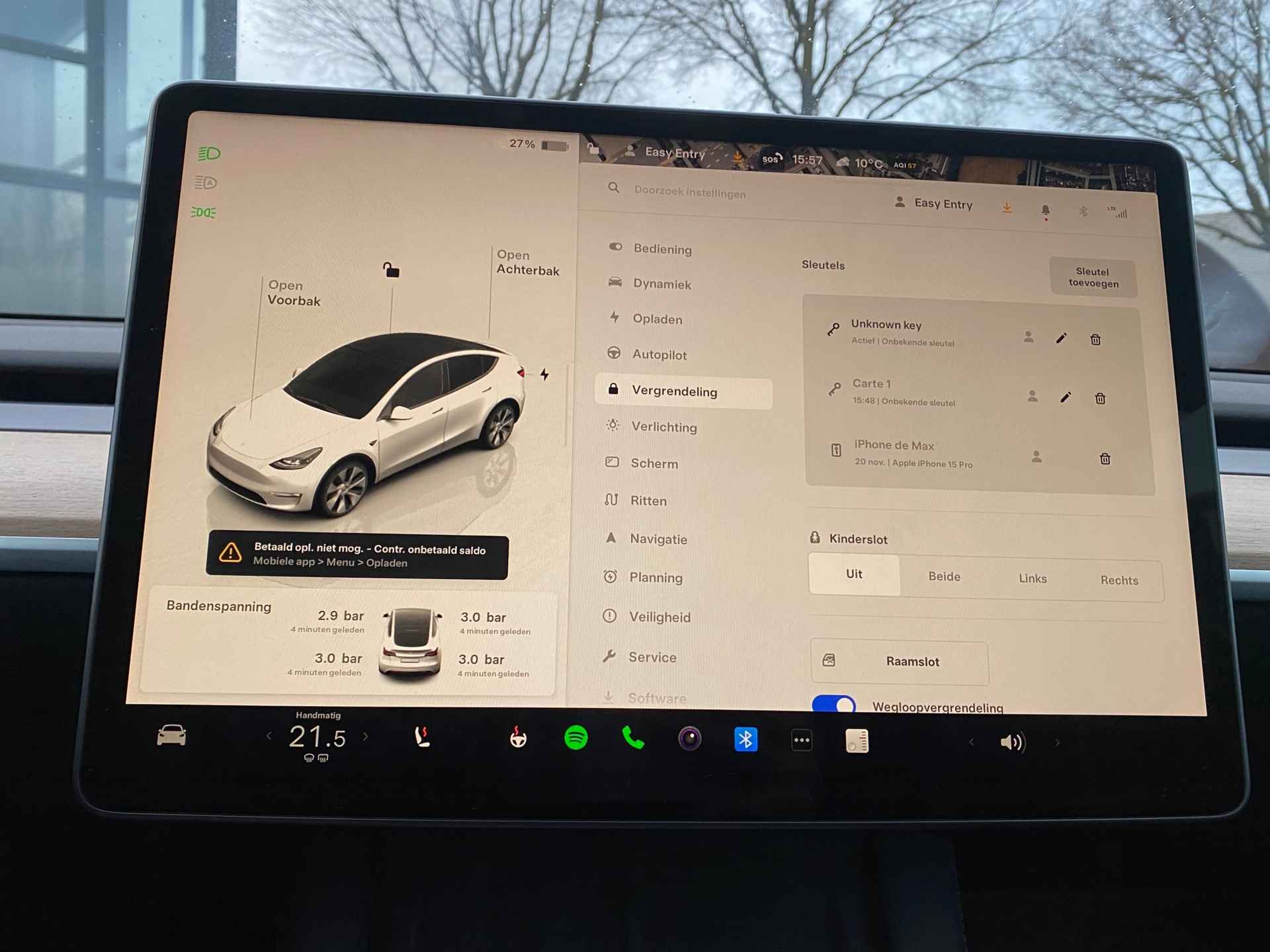 Tesla Model Y Long Range AWD 75 kWh VAN 38.900 VOOR 35.877 EINDEJAARSVOORDEEL 3.023,- | AUTOPILOT | LEDER | PANO | ELEK. KOFFER - 30/40