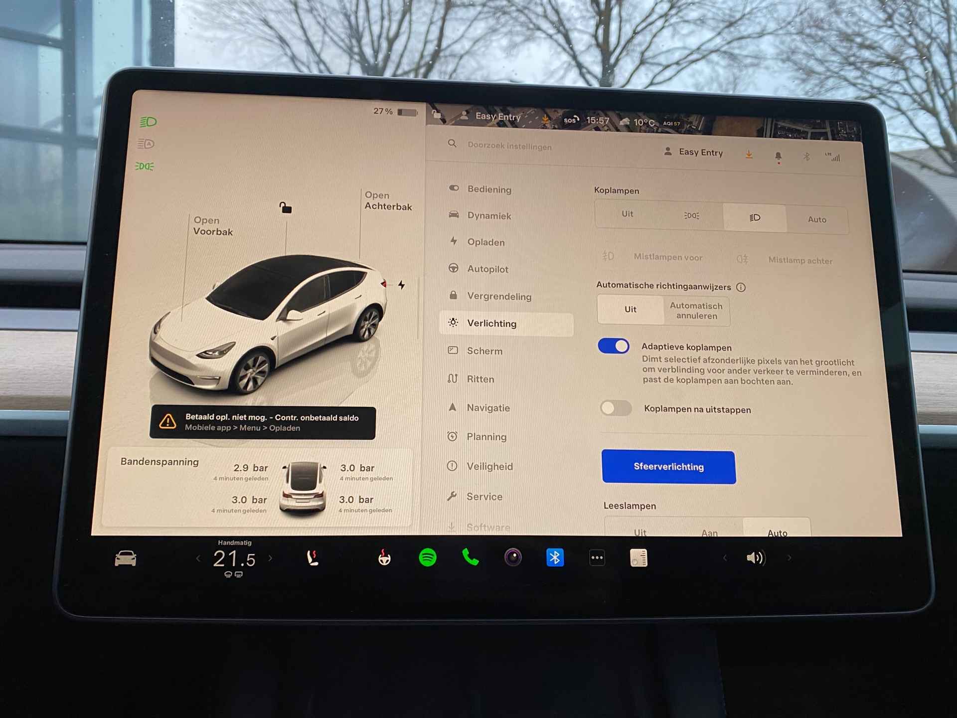 Tesla Model Y Long Range AWD 75 kWh VAN 38.900 VOOR 35.877 EINDEJAARSVOORDEEL 3.023,- | AUTOPILOT | LEDER | PANO | ELEK. KOFFER - 31/40